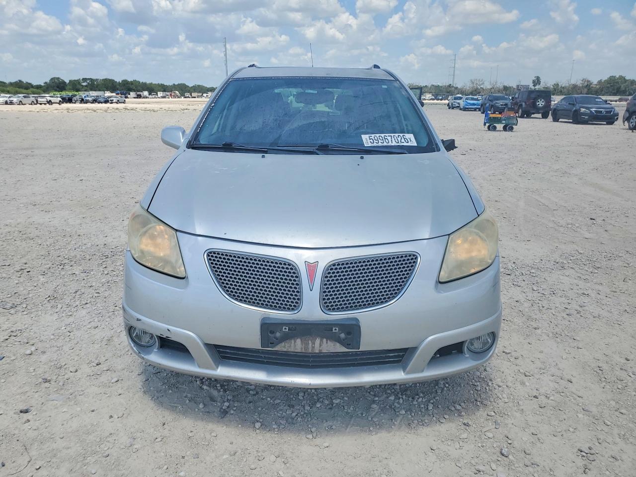 2005 Pontiac Vibe Silver vin: 5Y2SL63865Z430722