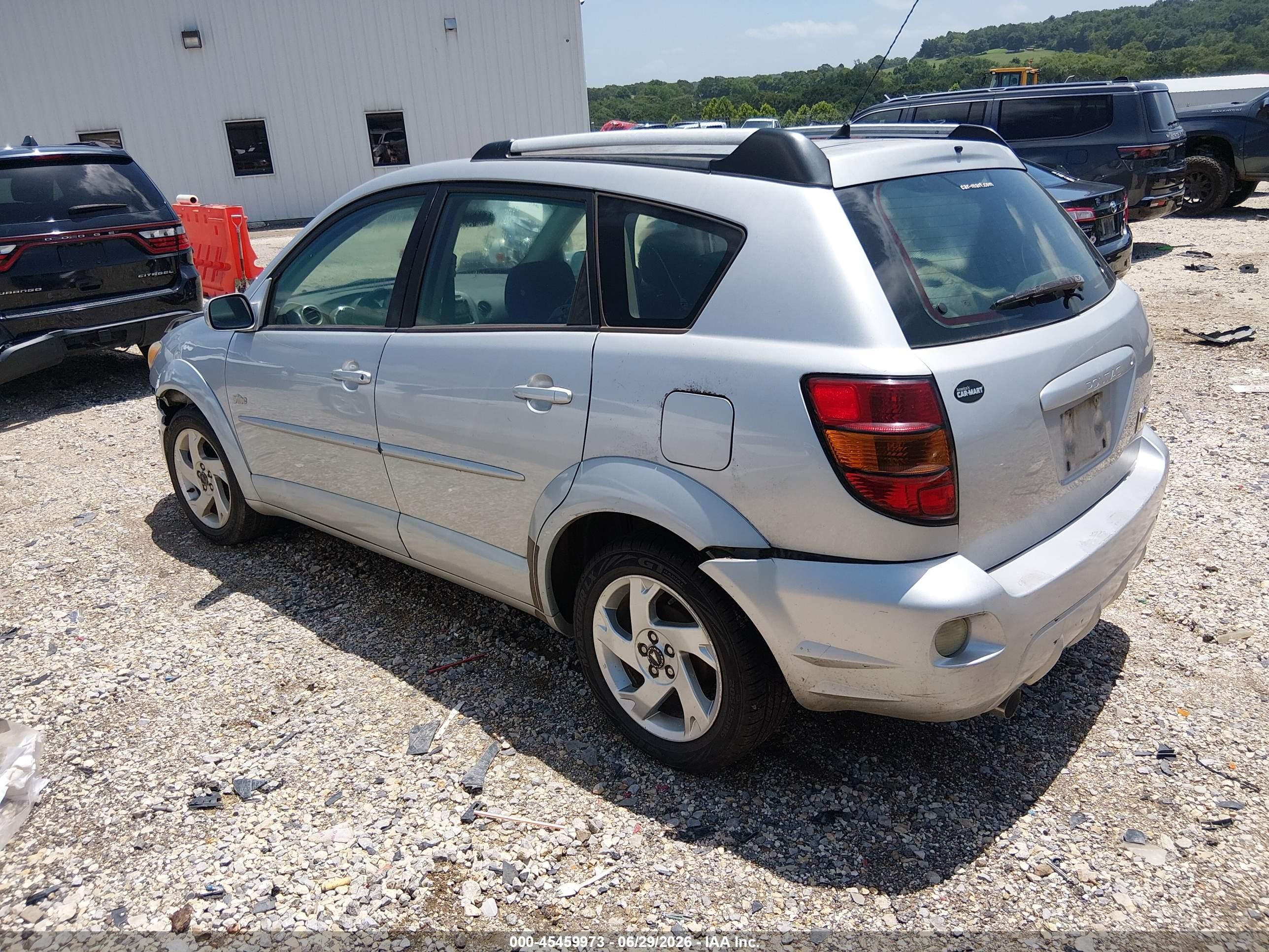 2005 Pontiac Vibe   Silver vin: 5Y2SL63865Z431675