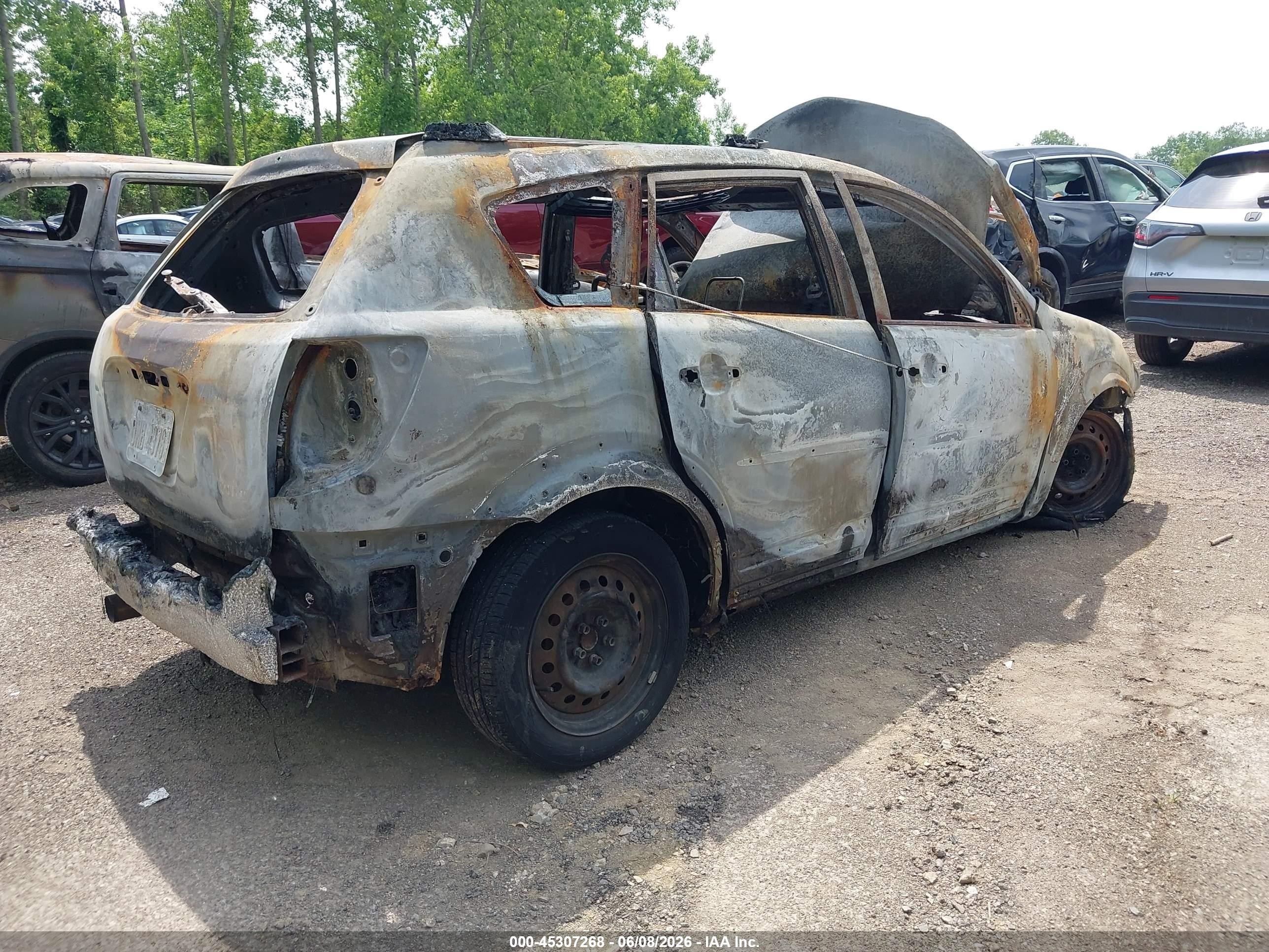 2005 Pontiac Vibe Черный vin: 5Y2SL63875Z408969