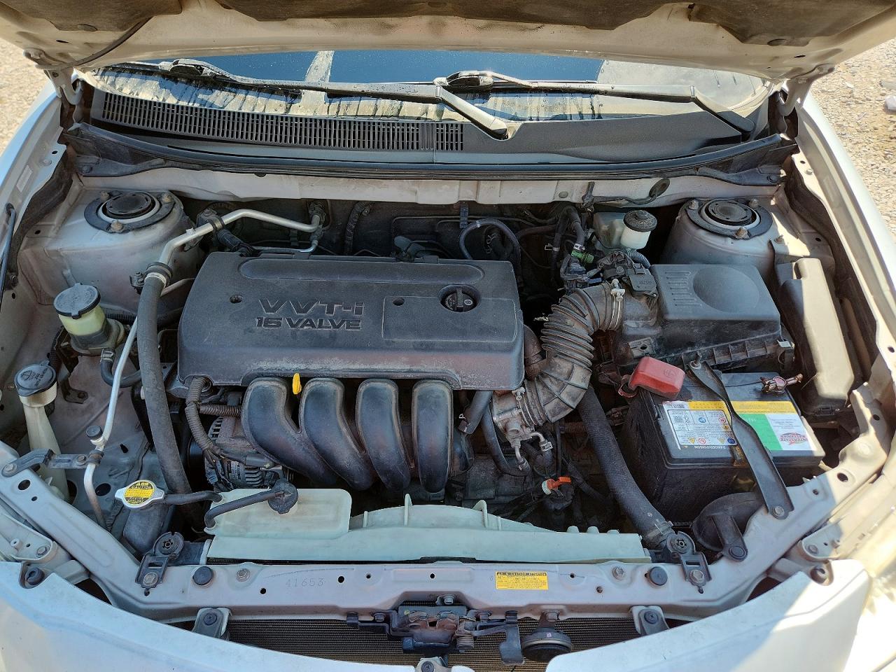 2005 Pontiac Vibe Silver vin: 5Y2SL63875Z428316
