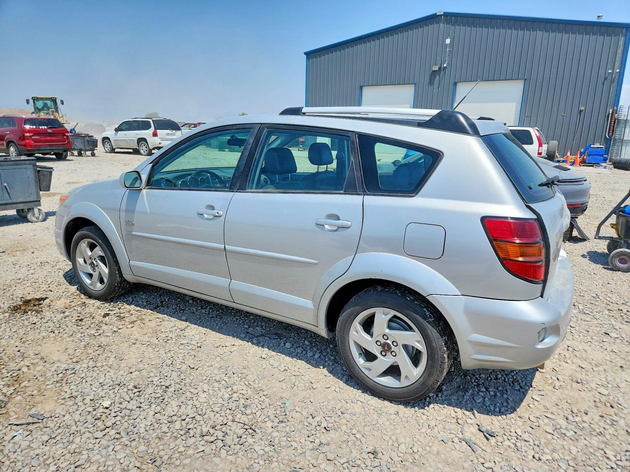 2005 Pontiac Vibe Silver vin: 5Y2SL63875Z428316
