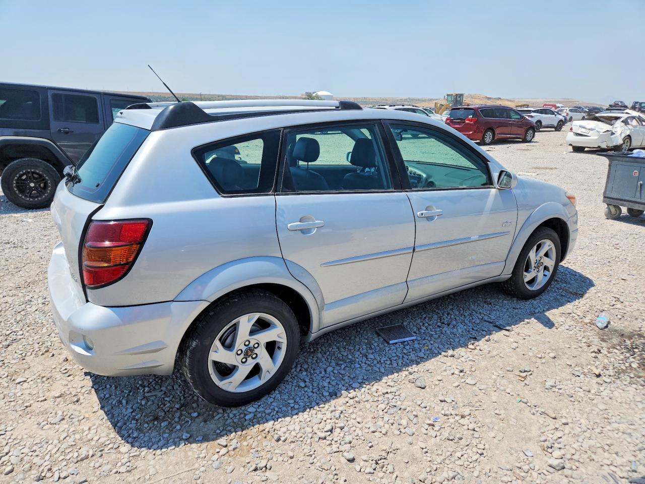 2005 Pontiac Vibe Silver vin: 5Y2SL63875Z428316