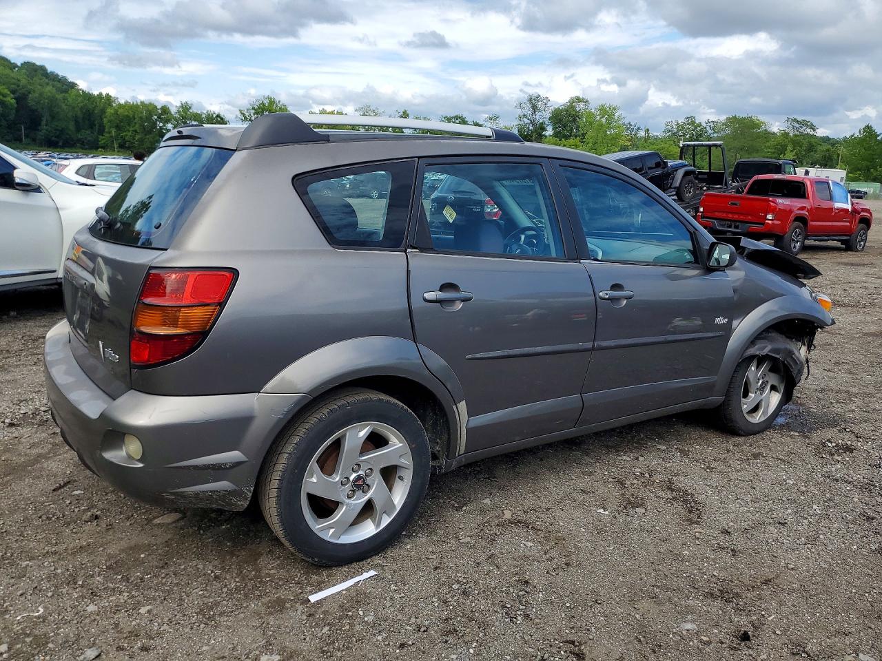 2005 Pontiac Vibe Gray vin: 5Y2SL63875Z436979