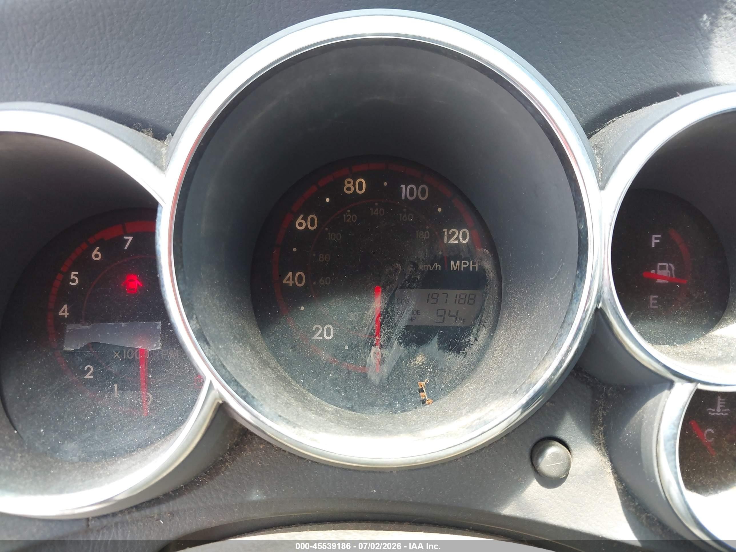 2005 Pontiac Vibe   Красный vin: 5Y2SL63875Z439350