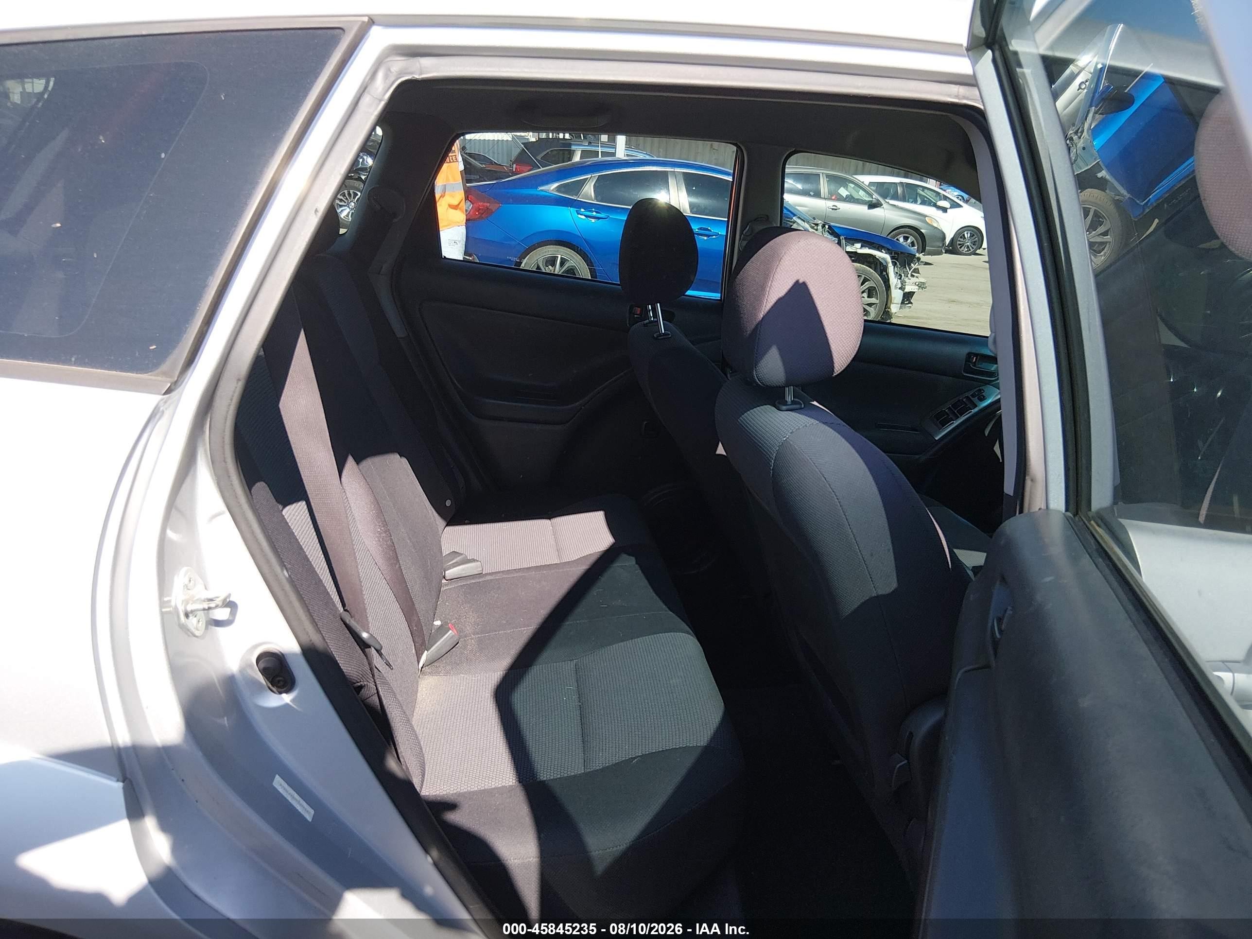 2005 Pontiac Vibe   Silver vin: 5Y2SL63875Z459047