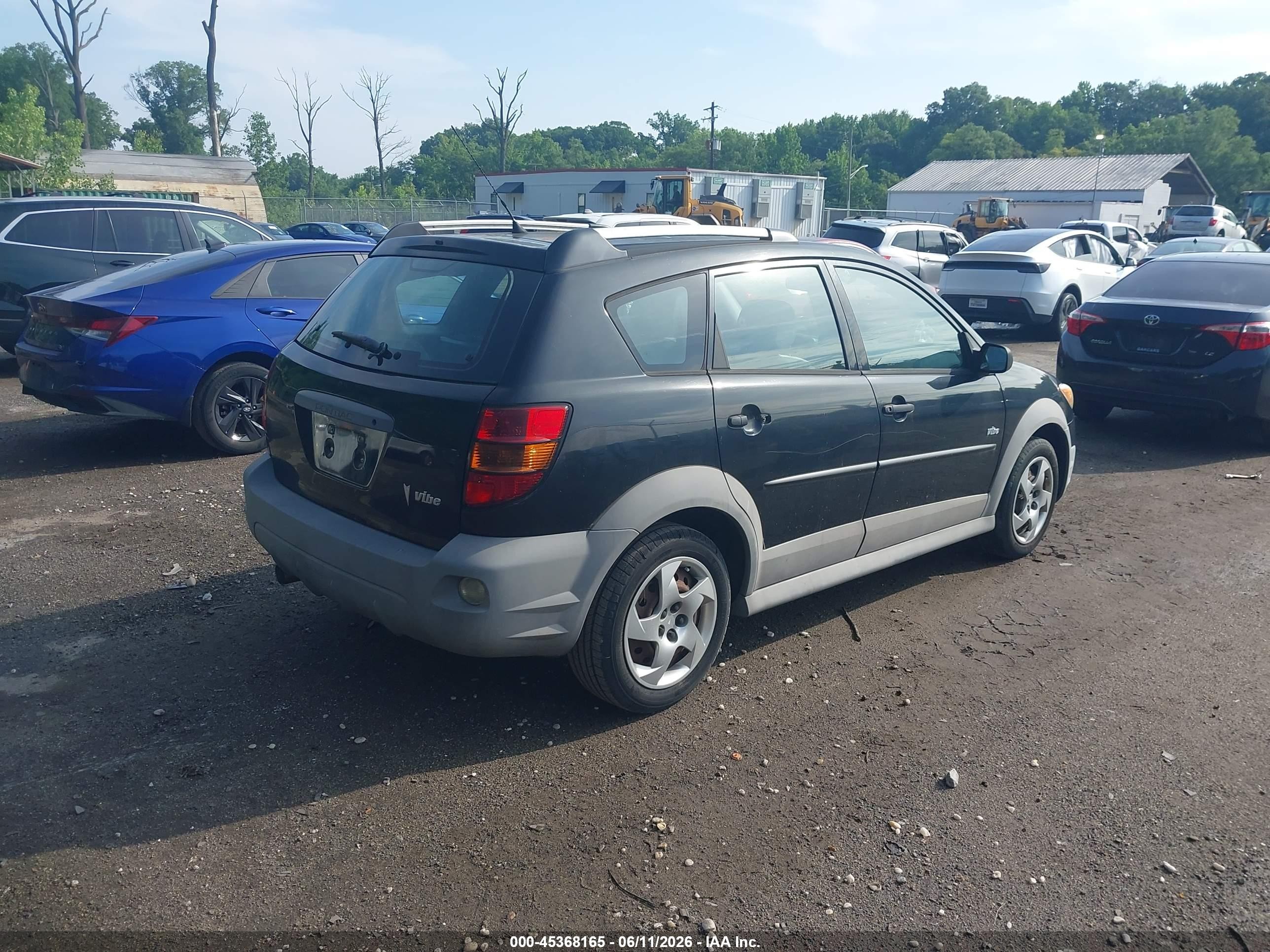 2005 Pontiac Vibe   Green vin: 5Y2SL63875Z471103