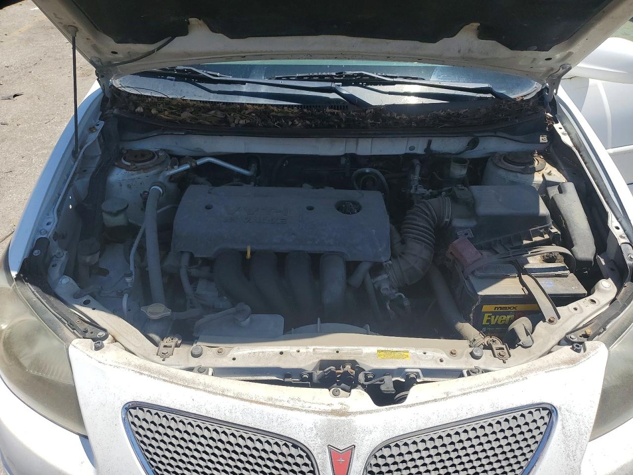 2005 Pontiac Vibe White vin: 5Y2SL63885Z410309
