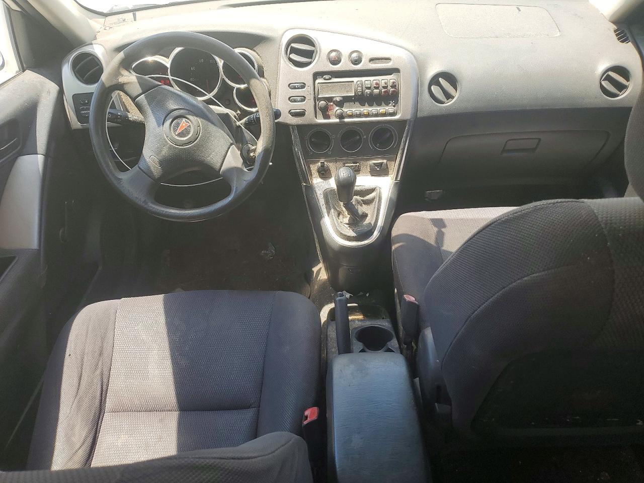 2005 Pontiac Vibe White vin: 5Y2SL63885Z410309