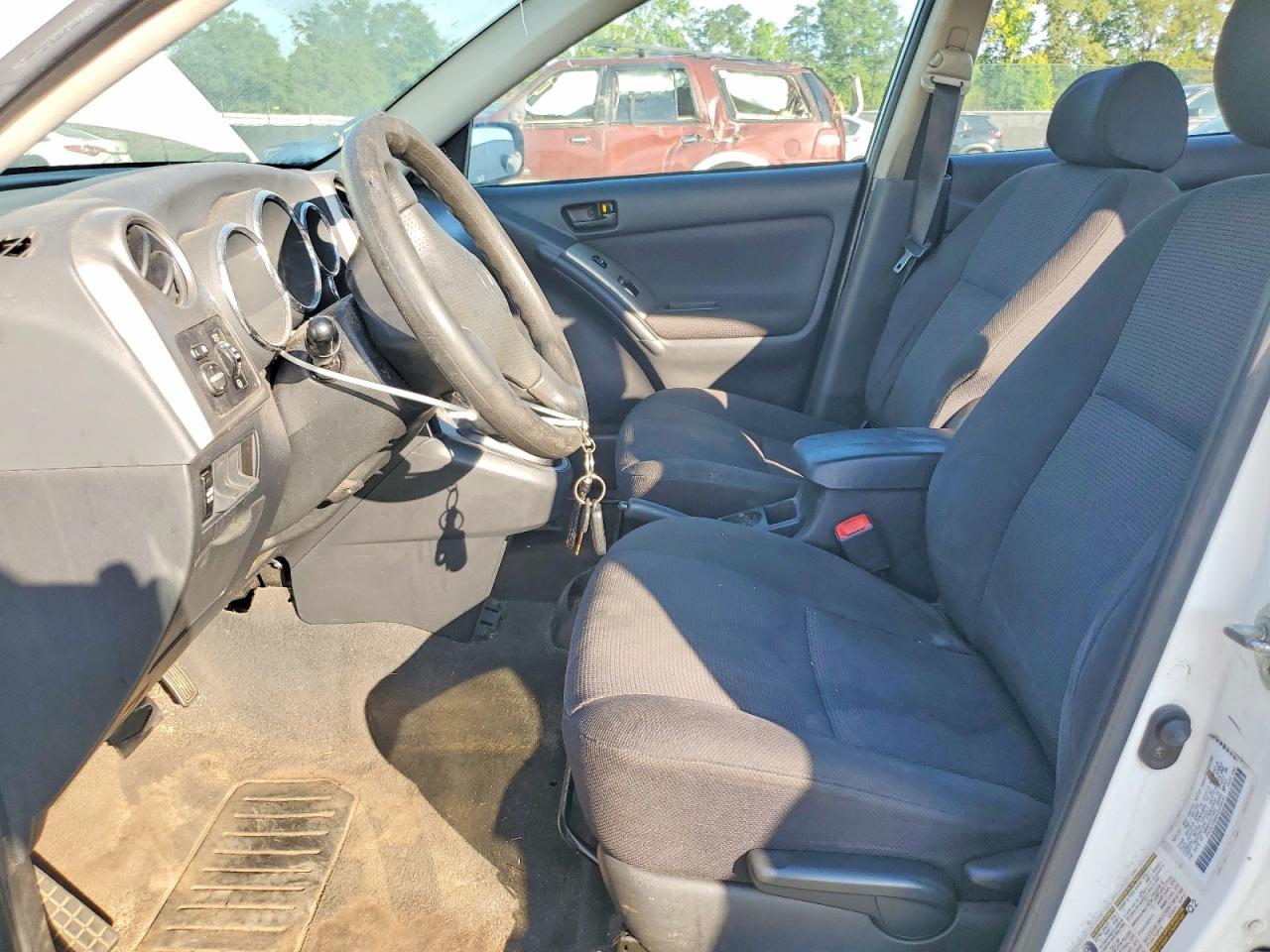 2005 Pontiac Vibe White vin: 5Y2SL63885Z455444