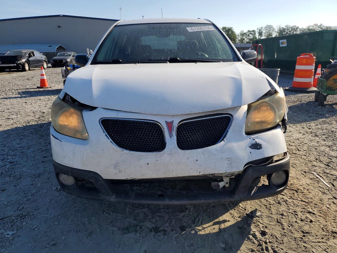 2005 Pontiac Vibe White vin: 5Y2SL63885Z455444