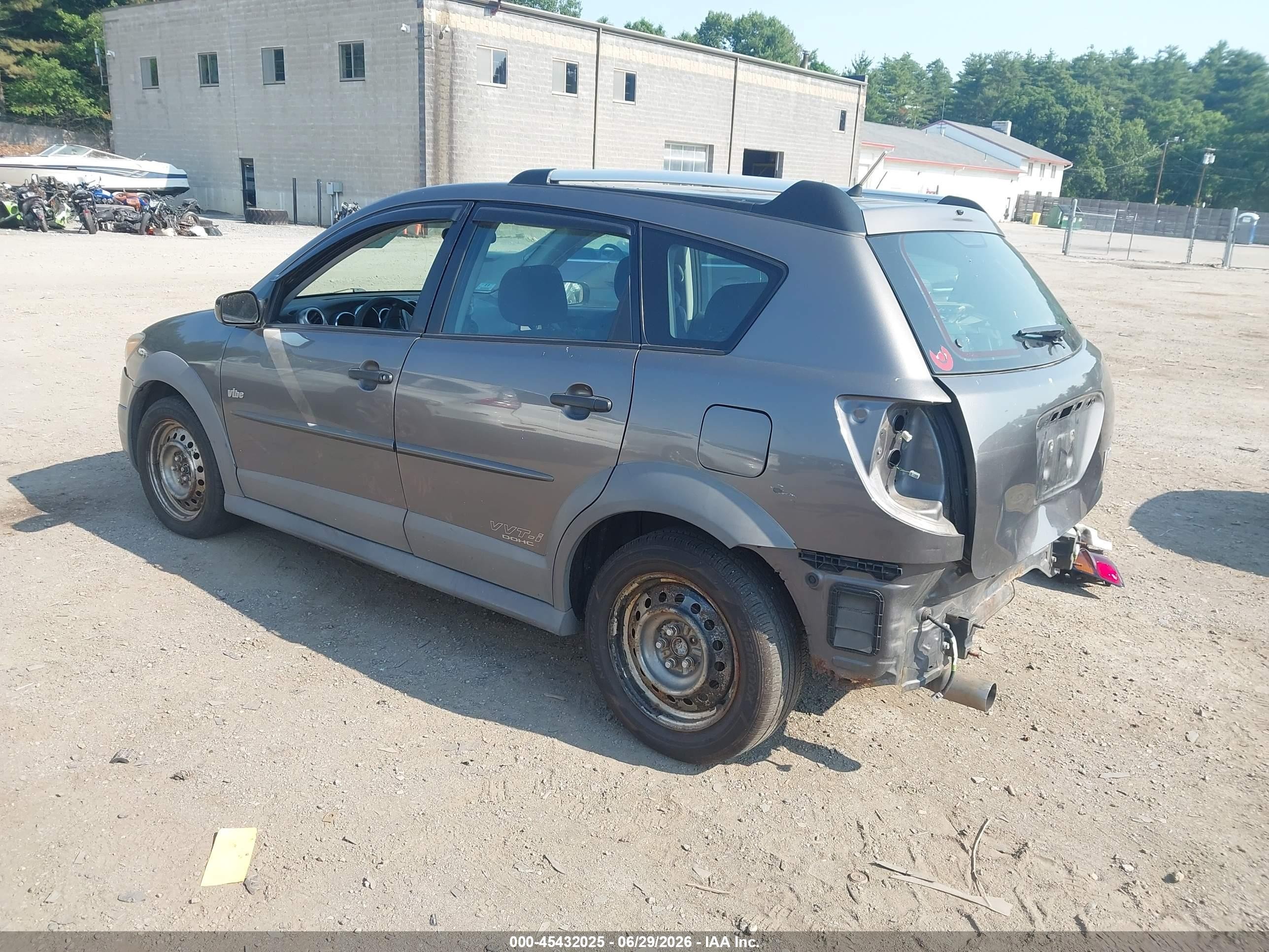 2005 Pontiac Vibe   Gray vin: 5Y2SL63885Z481056
