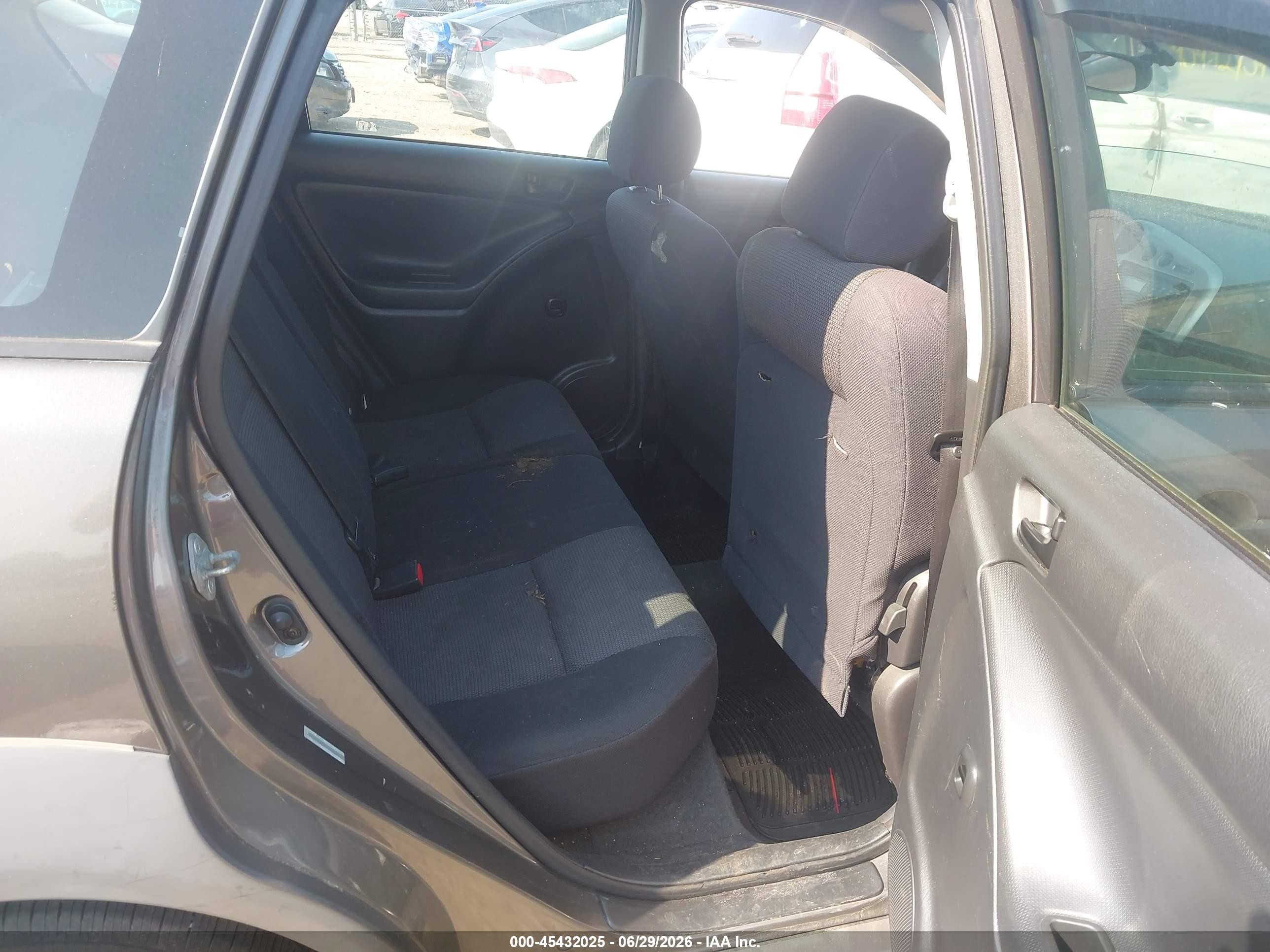 2005 Pontiac Vibe   Gray vin: 5Y2SL63885Z481056