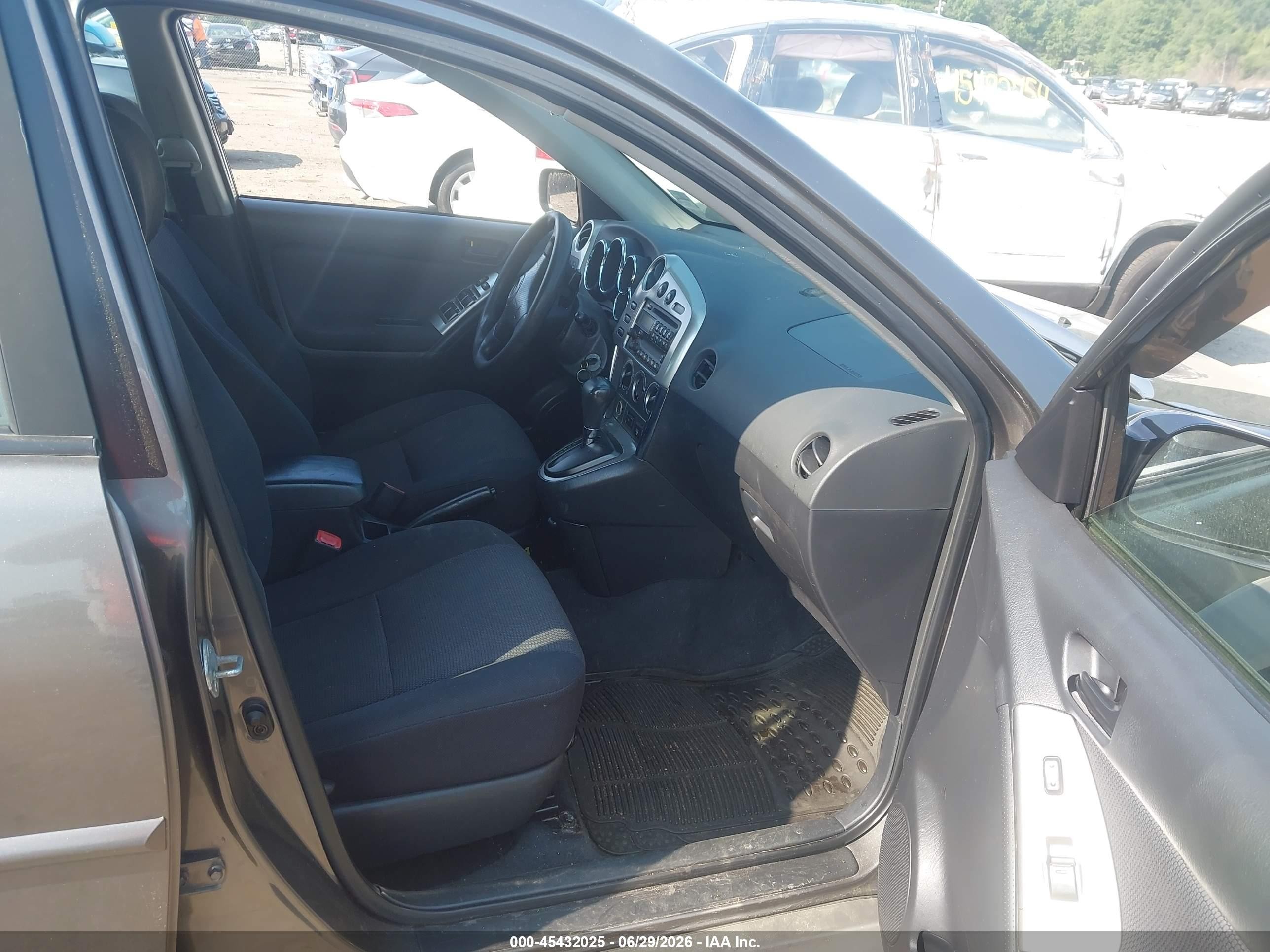 2005 Pontiac Vibe   Gray vin: 5Y2SL63885Z481056
