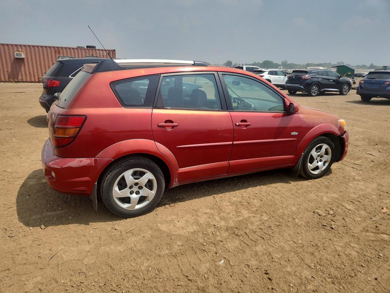 2005 Pontiac Vibe Красный vin: 5Y2SL63895Z432769