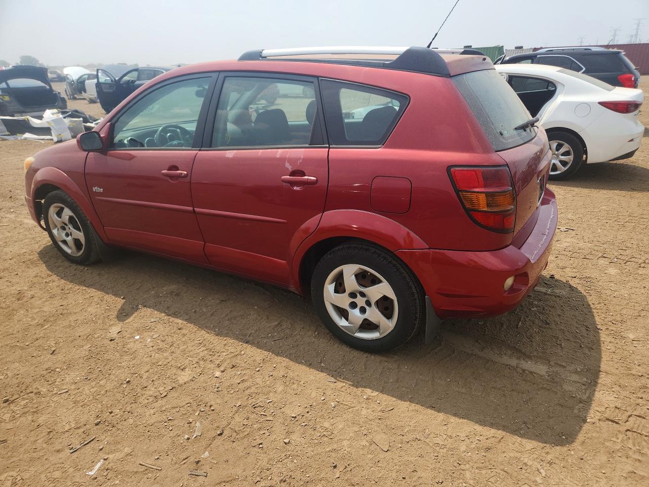 2005 Pontiac Vibe Красный vin: 5Y2SL63895Z432769