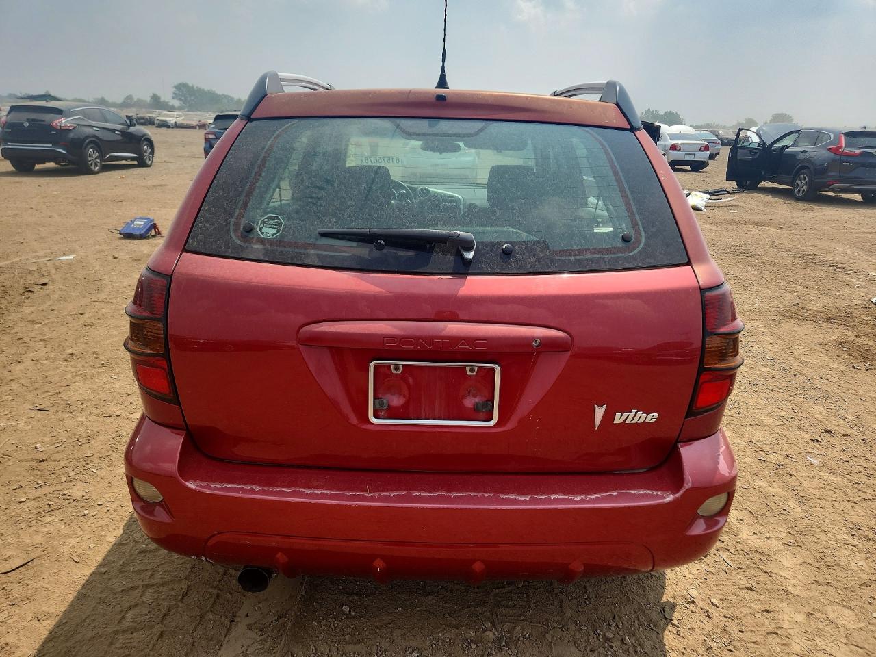 2005 Pontiac Vibe Красный vin: 5Y2SL63895Z432769