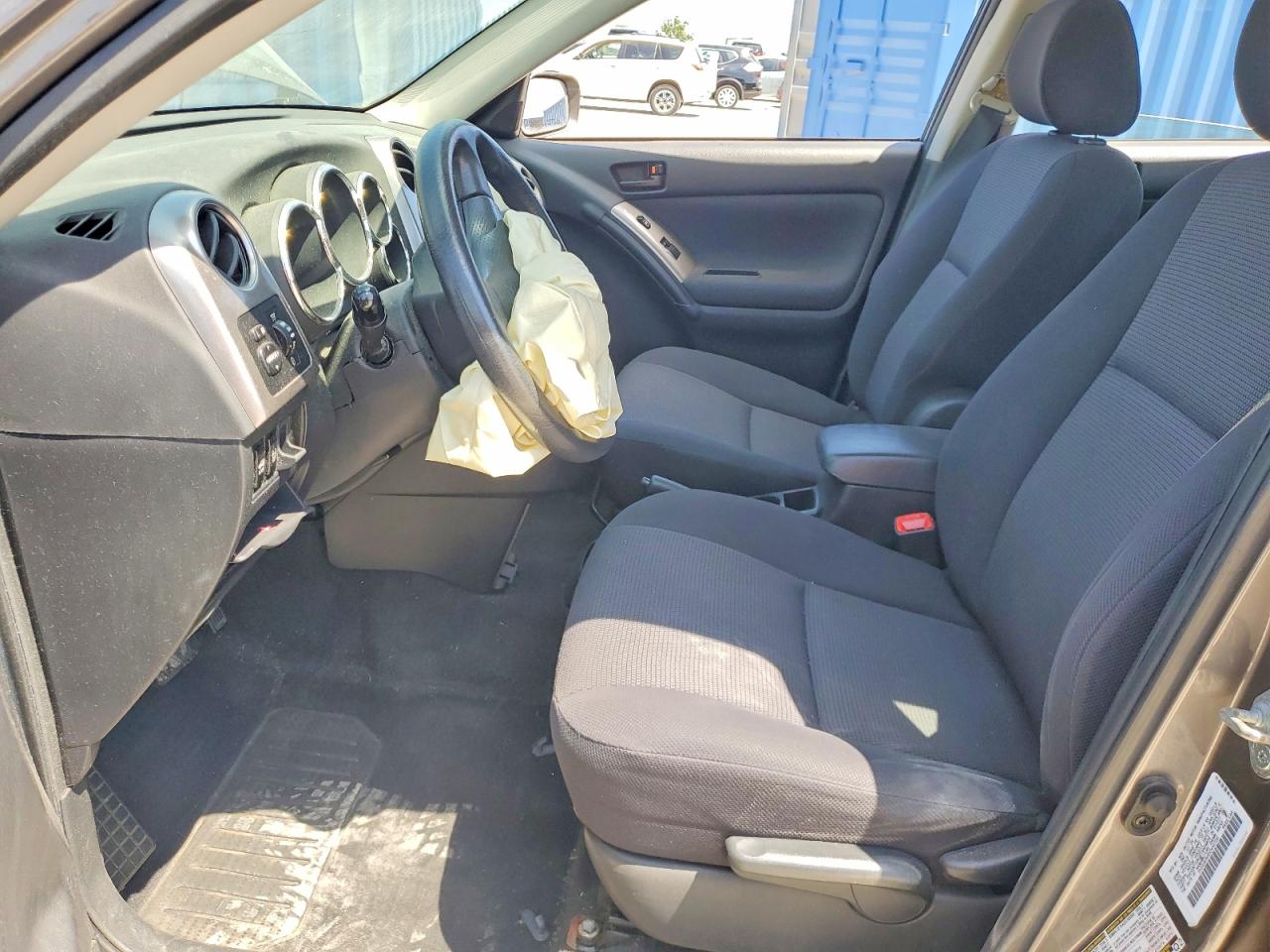 2005 Pontiac Vibe Gray vin: 5Y2SL63895Z440726