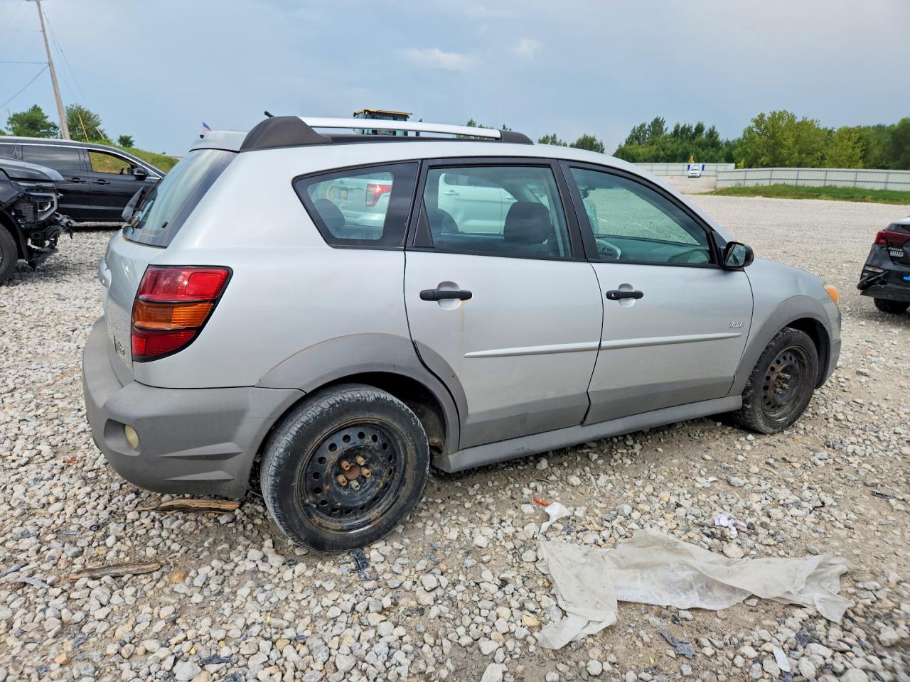 2005 Pontiac Vibe Gray vin: 5Y2SL63895Z465996