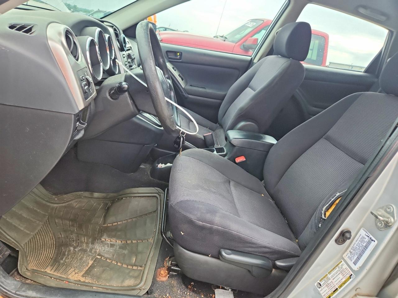 2005 Pontiac Vibe Gray vin: 5Y2SL63895Z465996