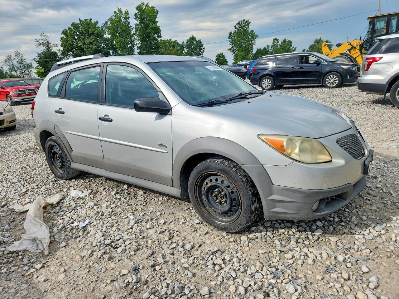 2005 Pontiac Vibe Gray vin: 5Y2SL63895Z465996