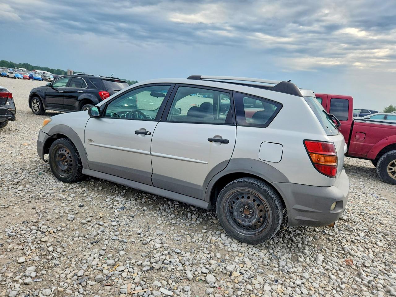 2005 Pontiac Vibe Gray vin: 5Y2SL63895Z465996