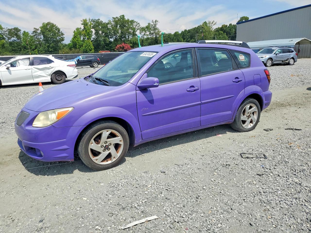 2005 Pontiac Vibe Purple vin: 5Y2SL63895Z475380