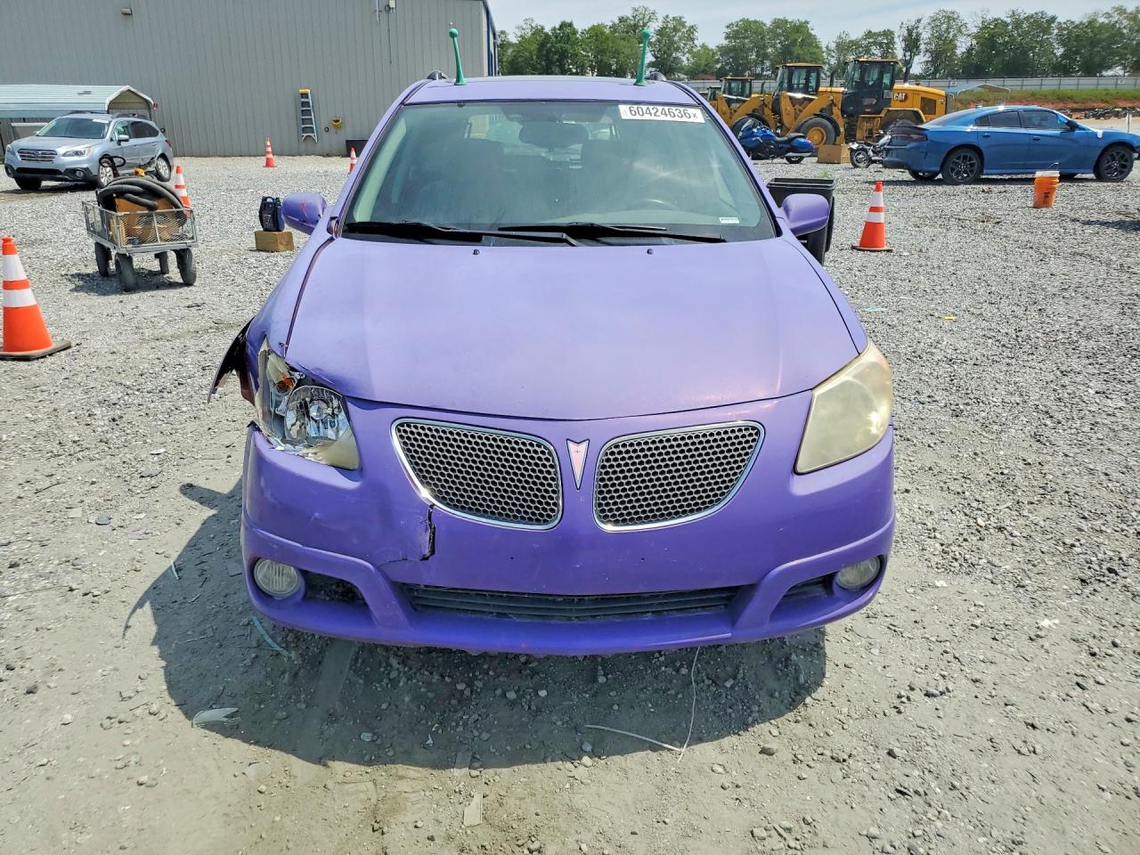 2005 Pontiac Vibe Purple vin: 5Y2SL63895Z475380
