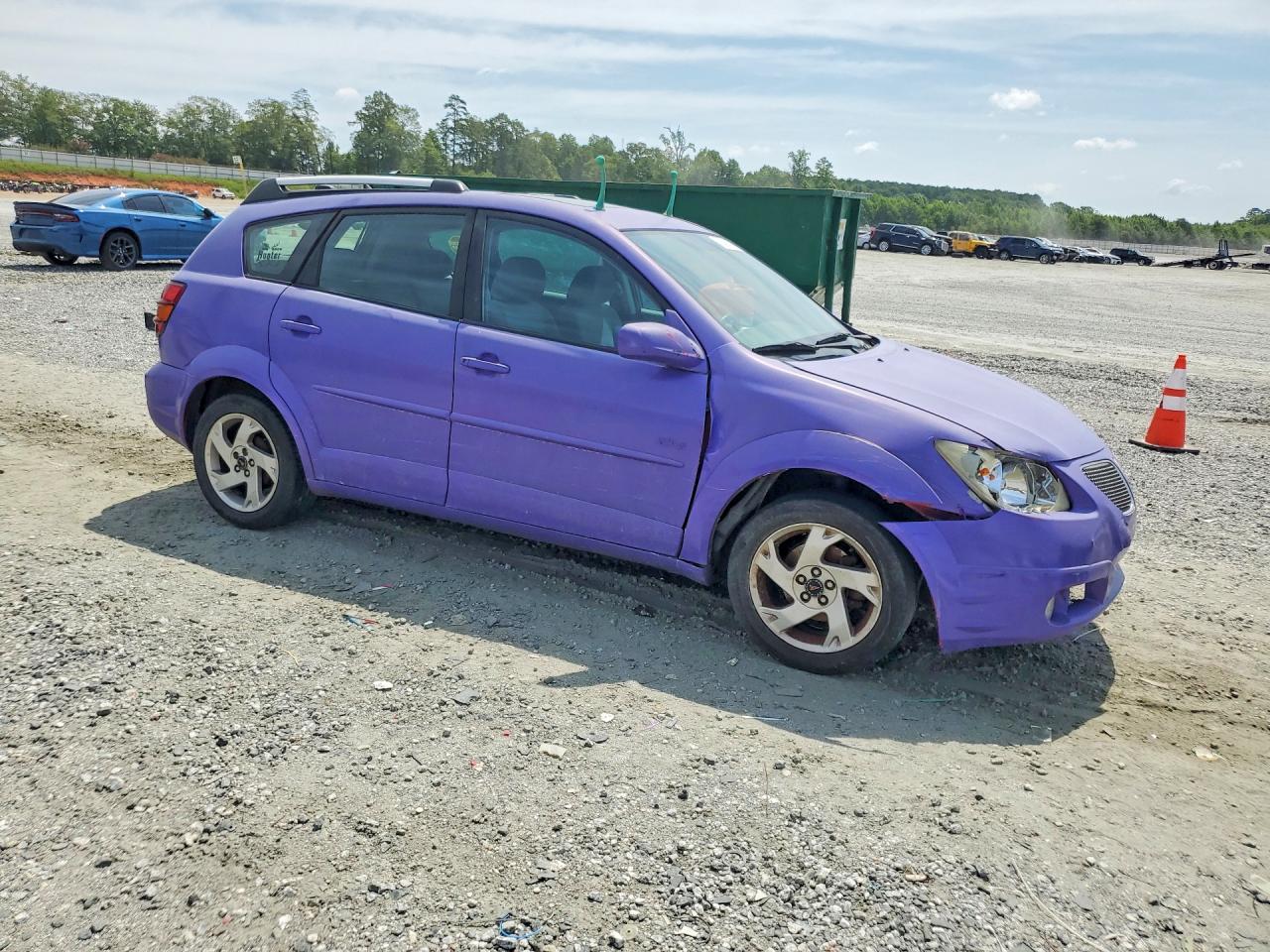 2005 Pontiac Vibe Purple vin: 5Y2SL63895Z475380