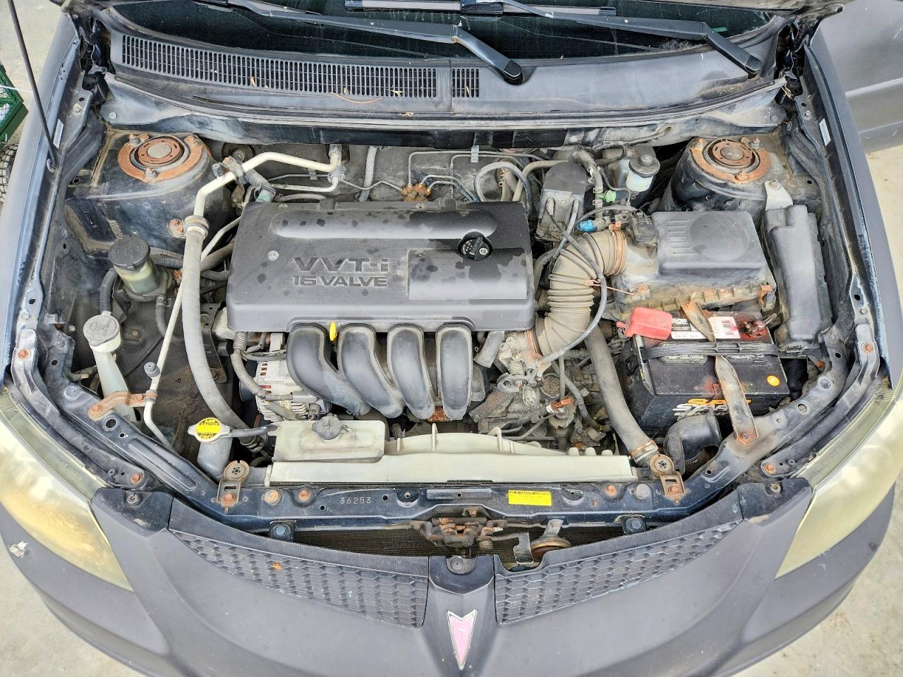 2003 Pontiac Vibe Gray vin: 5Y2SL64803Z403656