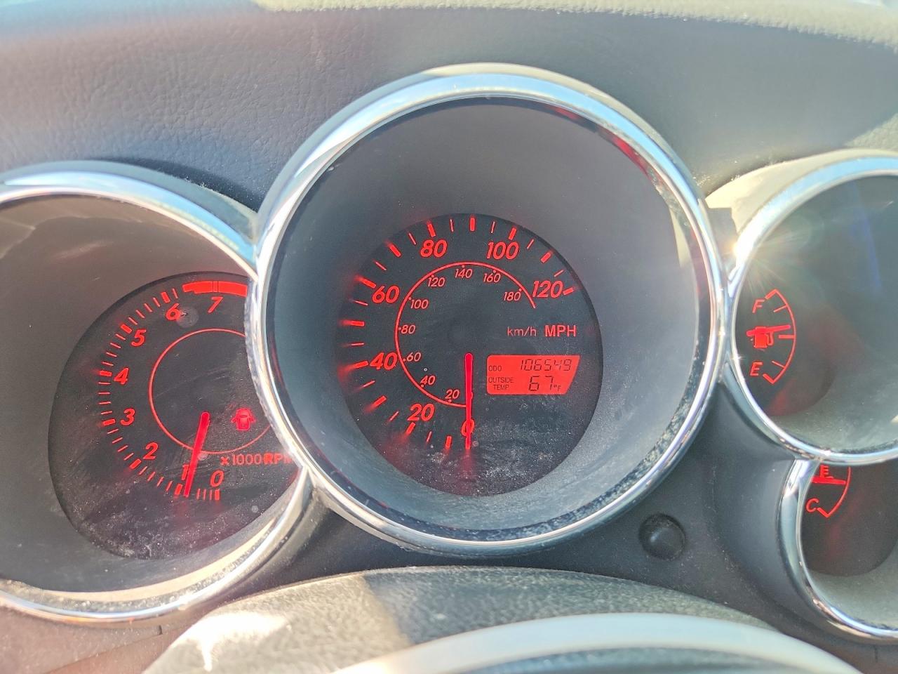 2003 Pontiac Vibe Red vin: 5Y2SL64803Z480589