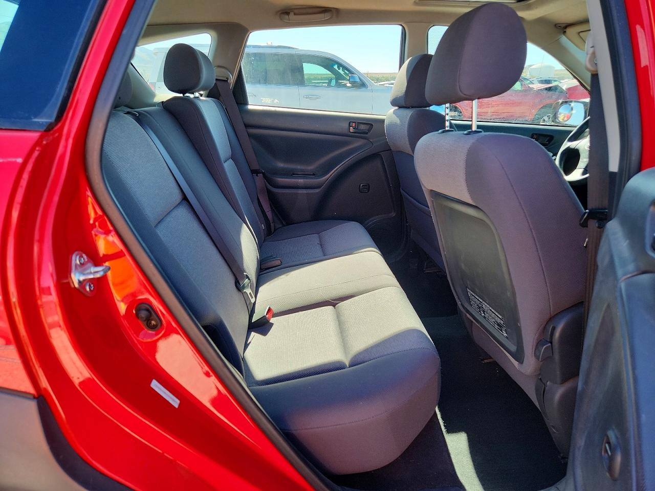 2003 Pontiac Vibe Red vin: 5Y2SL64803Z480589