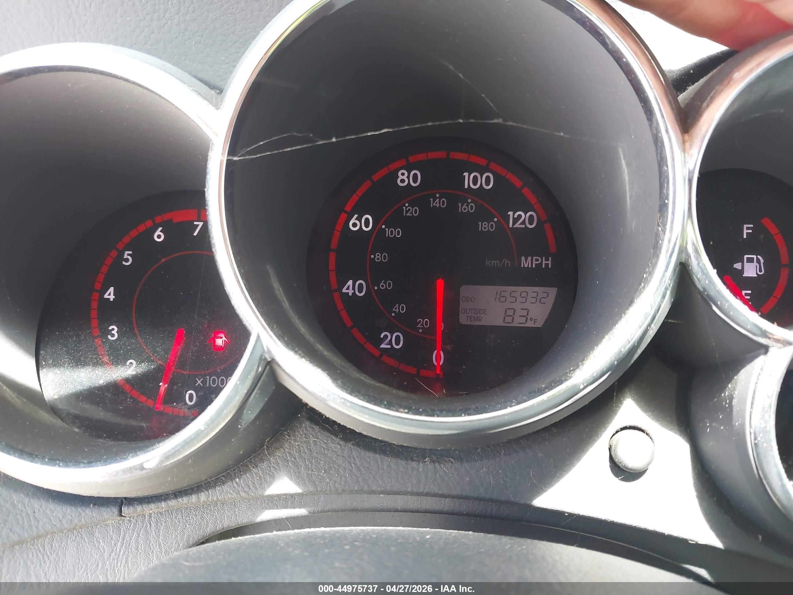 2004 Pontiac Vibe   Черный vin: 5Y2SL64814Z461275