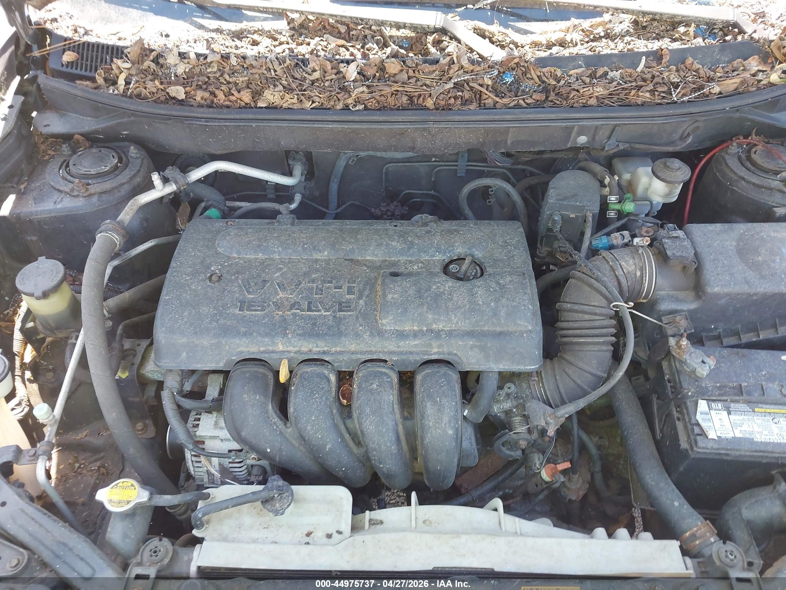 2004 Pontiac Vibe   Черный vin: 5Y2SL64814Z461275