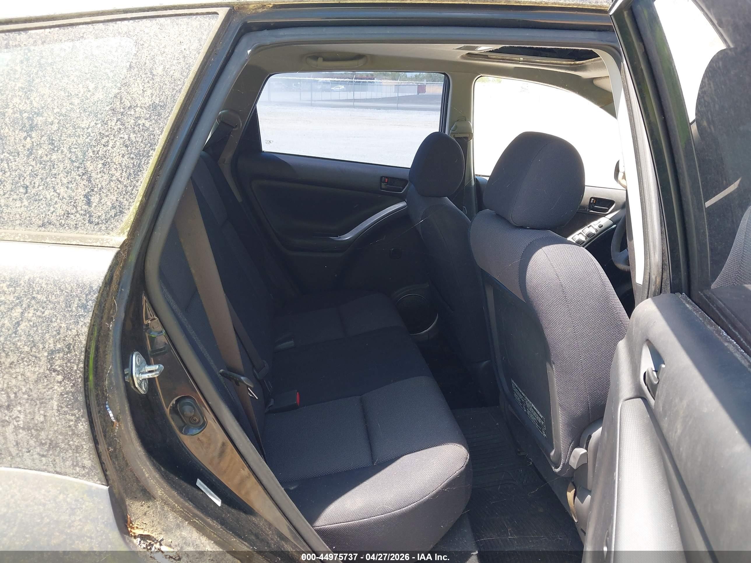 2004 Pontiac Vibe   Черный vin: 5Y2SL64814Z461275