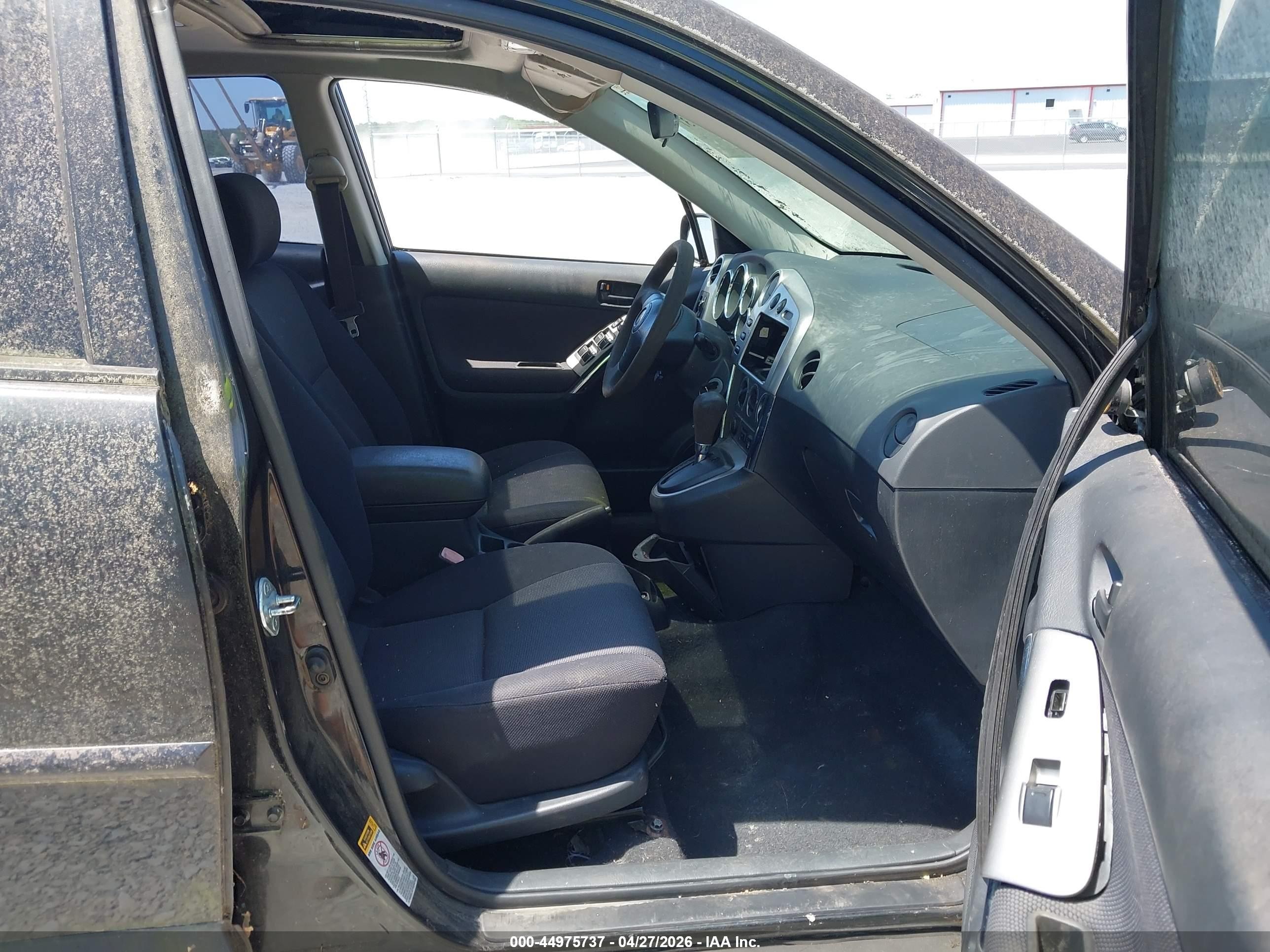 2004 Pontiac Vibe   Черный vin: 5Y2SL64814Z461275