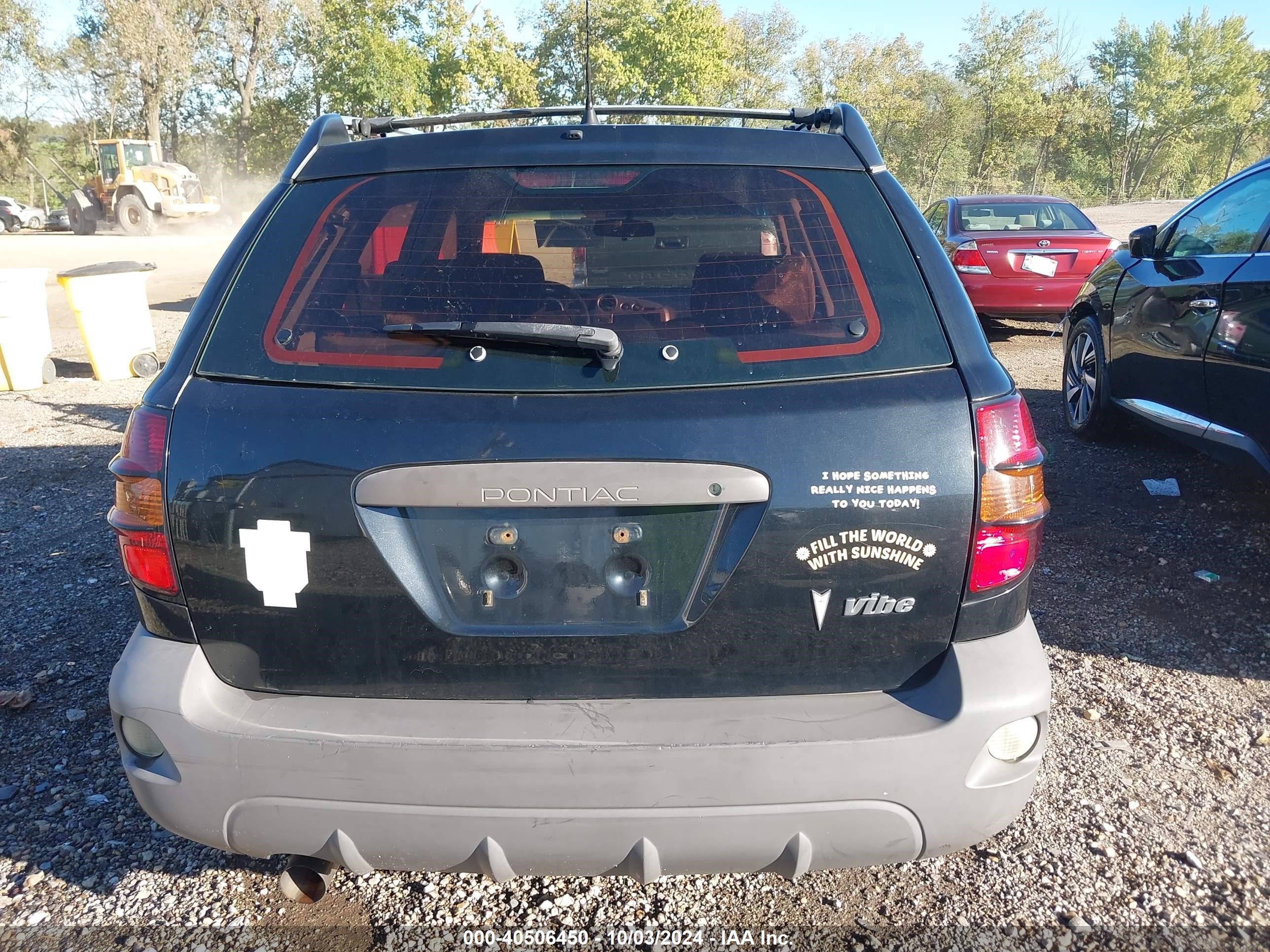 Price & History 2004 Pontiac Vibe 1.8l I-4 Dohc, Vvt, 130hp vin