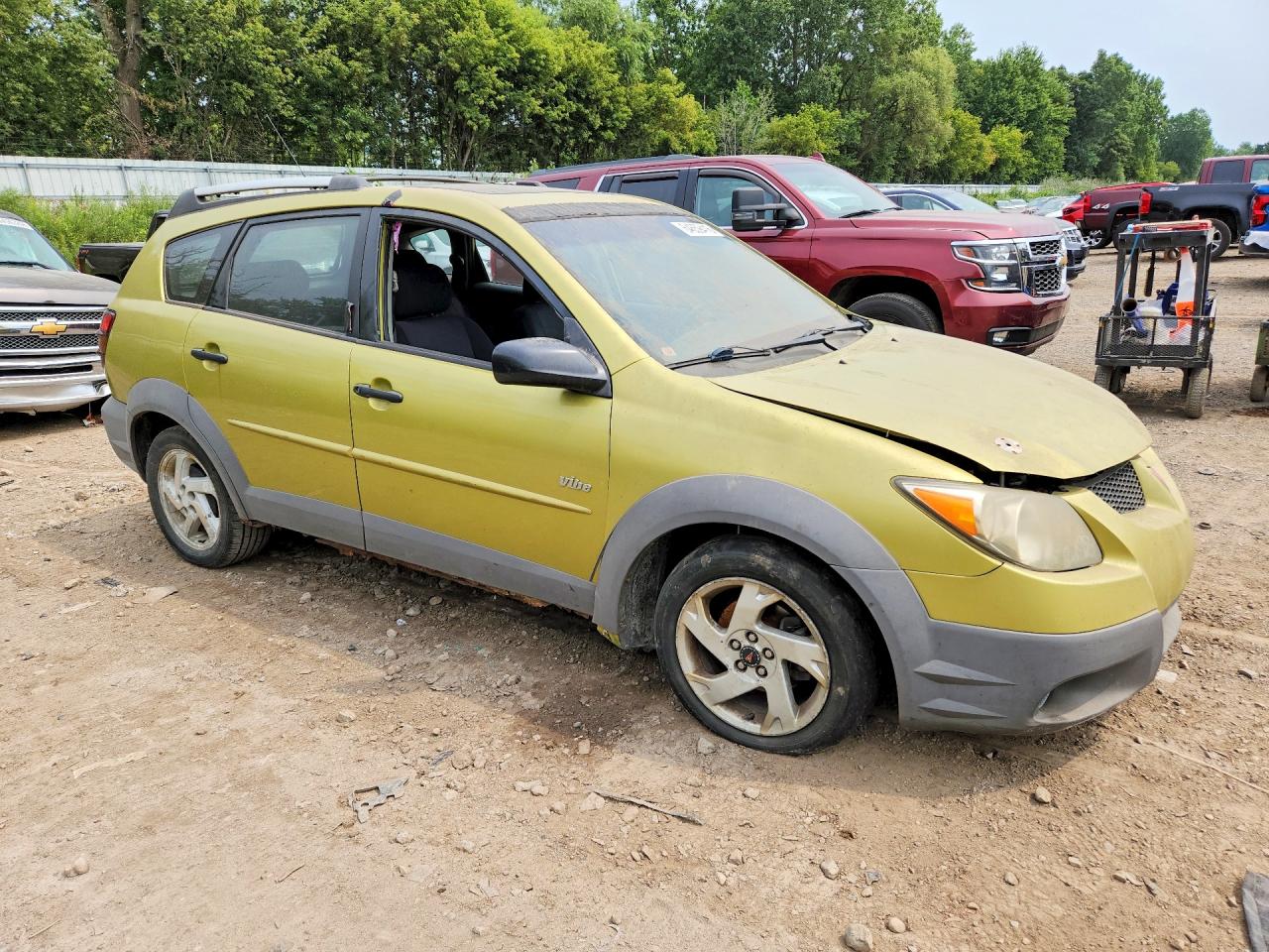 2003 Pontiac Vibe Green vin: 5Y2SL64833Z422637