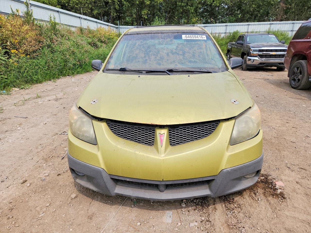 2003 Pontiac Vibe Green vin: 5Y2SL64833Z422637