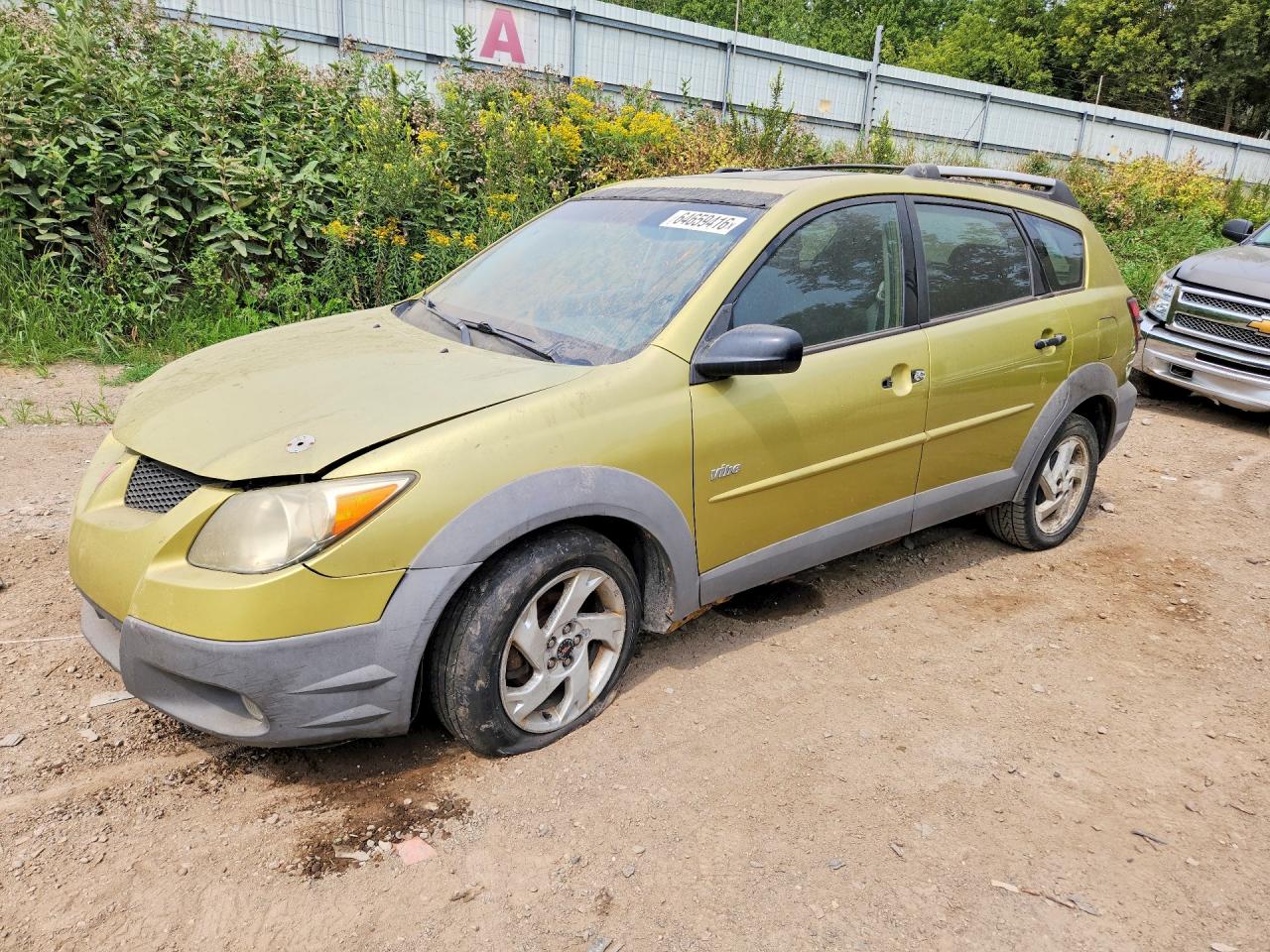 2003 Pontiac Vibe Green vin: 5Y2SL64833Z422637