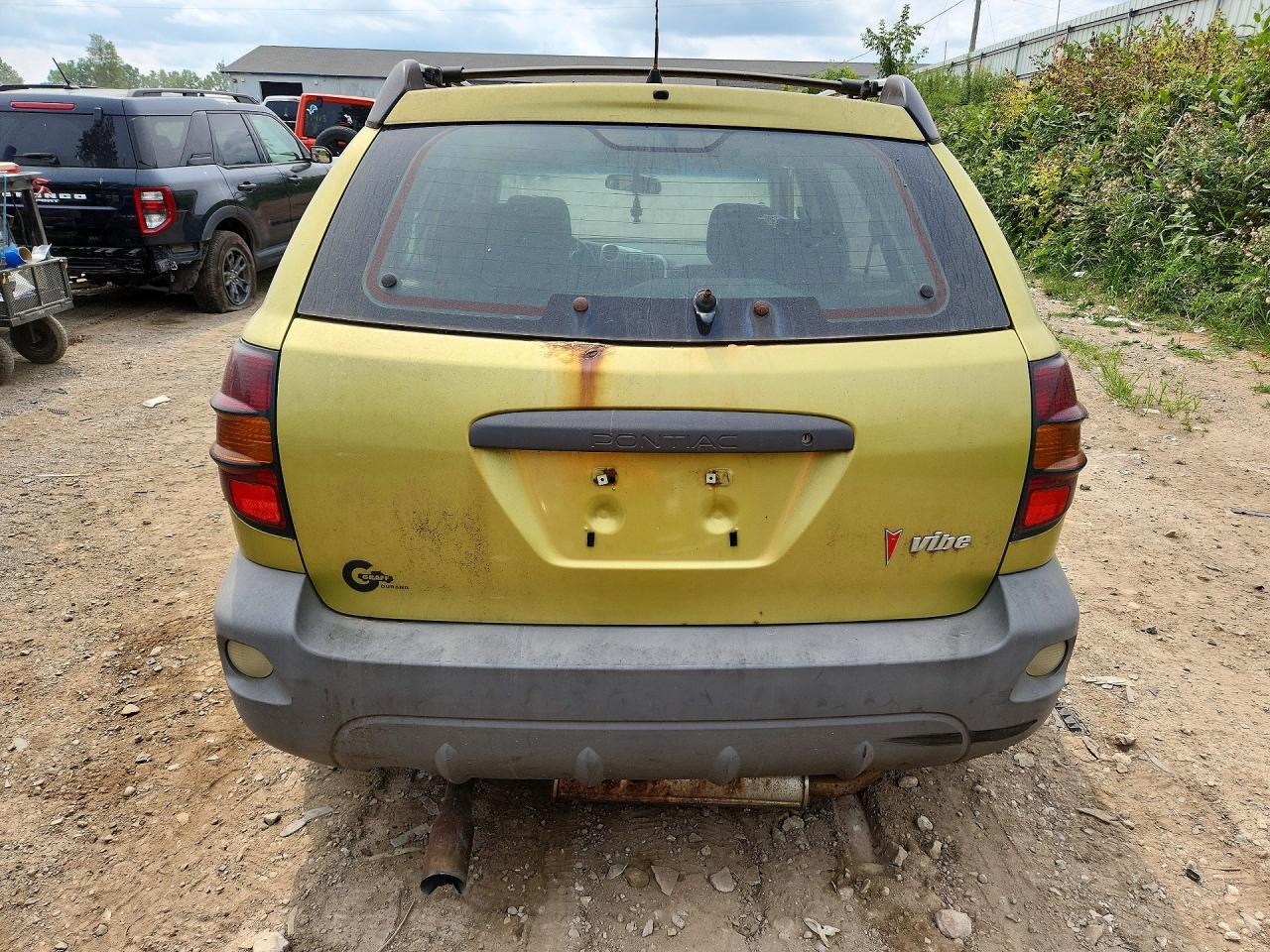 2003 Pontiac Vibe Green vin: 5Y2SL64833Z422637