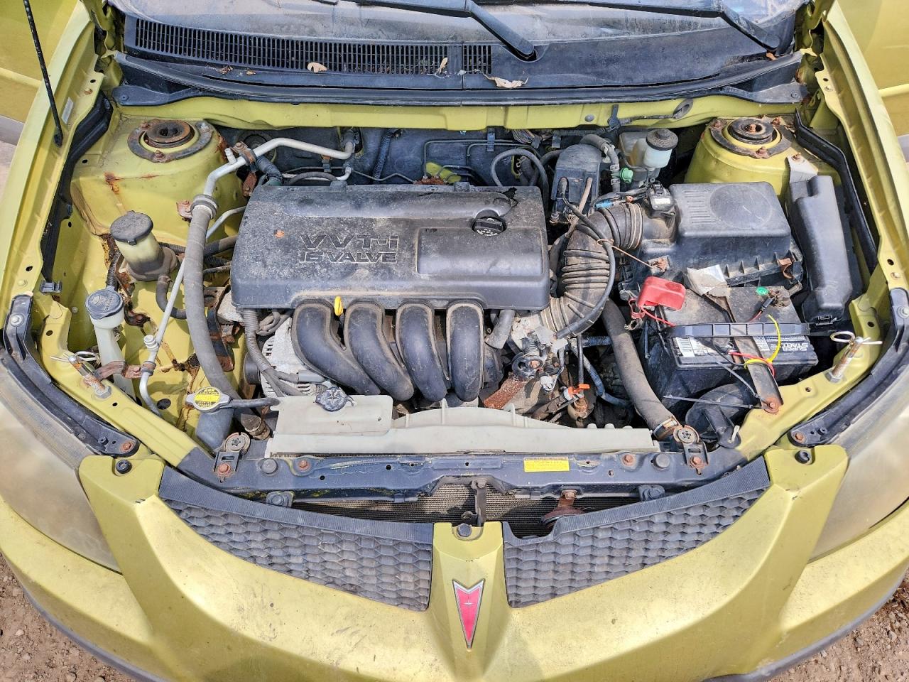 2003 Pontiac Vibe Green vin: 5Y2SL64833Z422637