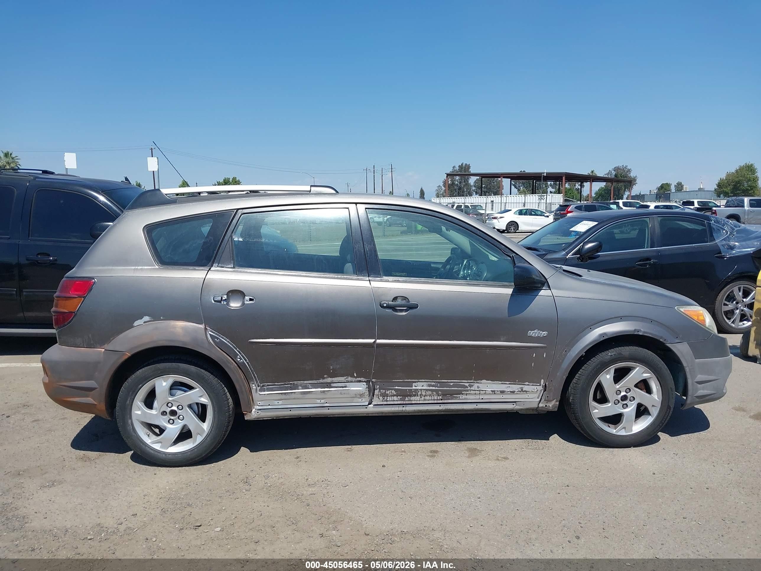 2004 Pontiac Vibe   Серый vin: 5Y2SL64844Z466860