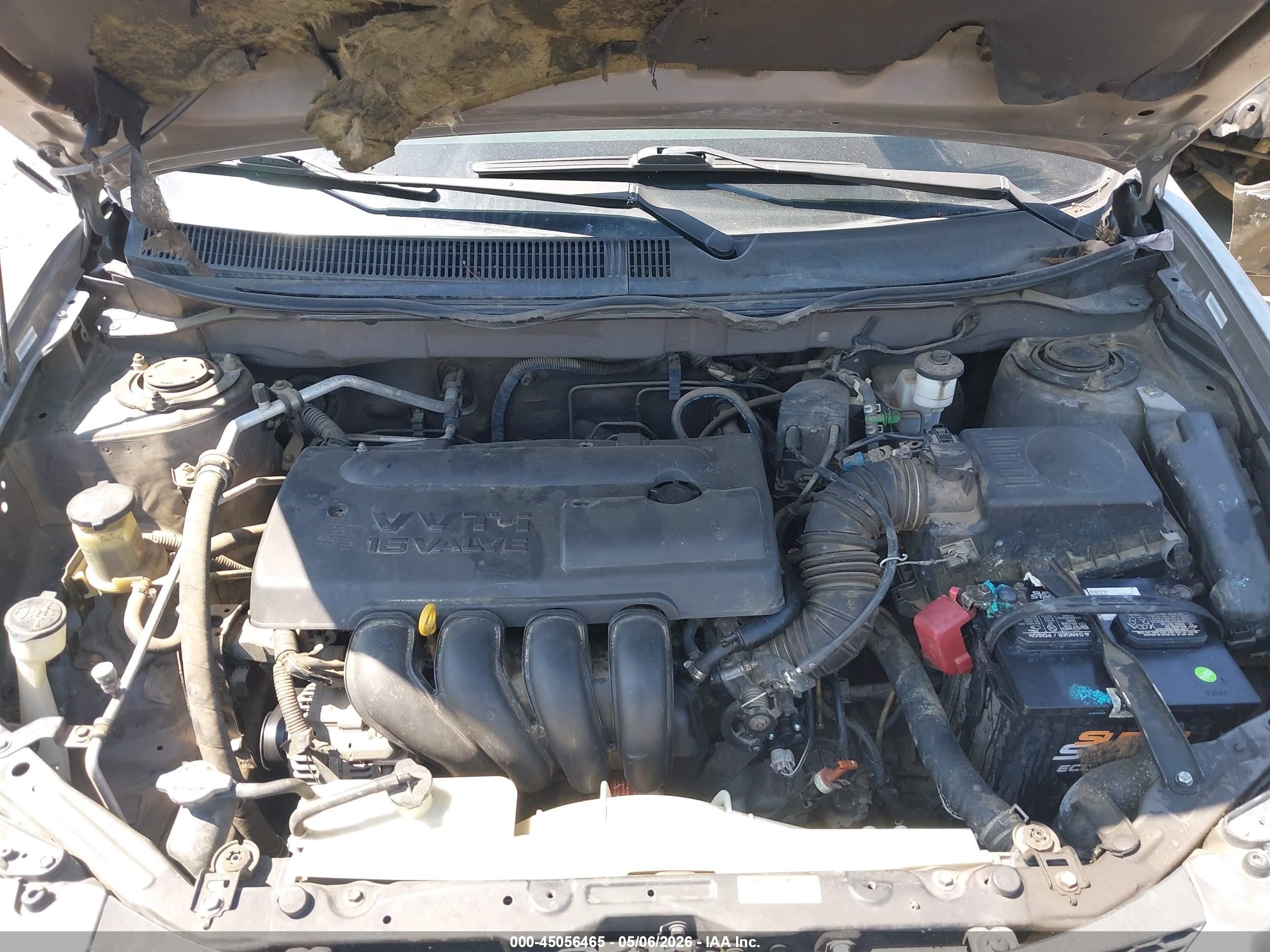 2004 Pontiac Vibe   Серый vin: 5Y2SL64844Z466860