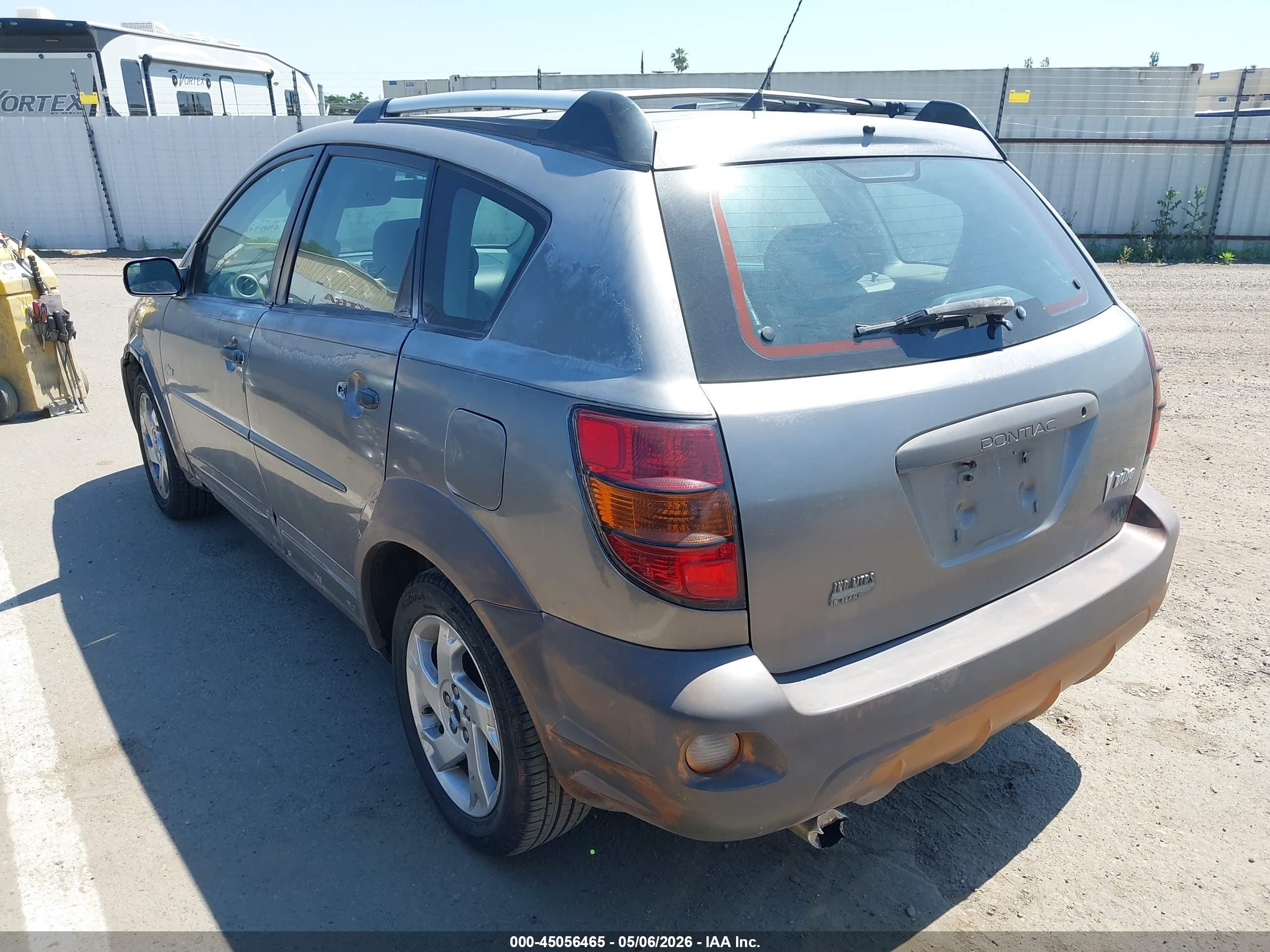 2004 Pontiac Vibe   Серый vin: 5Y2SL64844Z466860