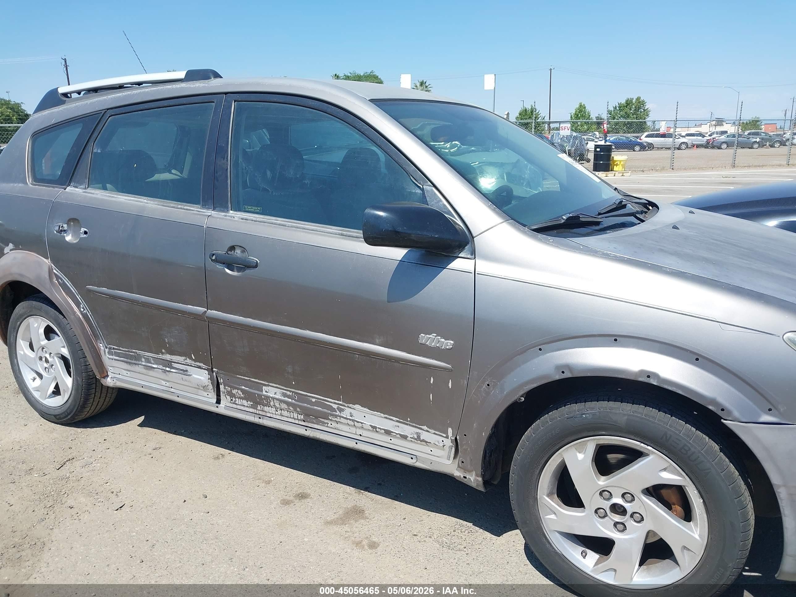 2004 Pontiac Vibe   Серый vin: 5Y2SL64844Z466860