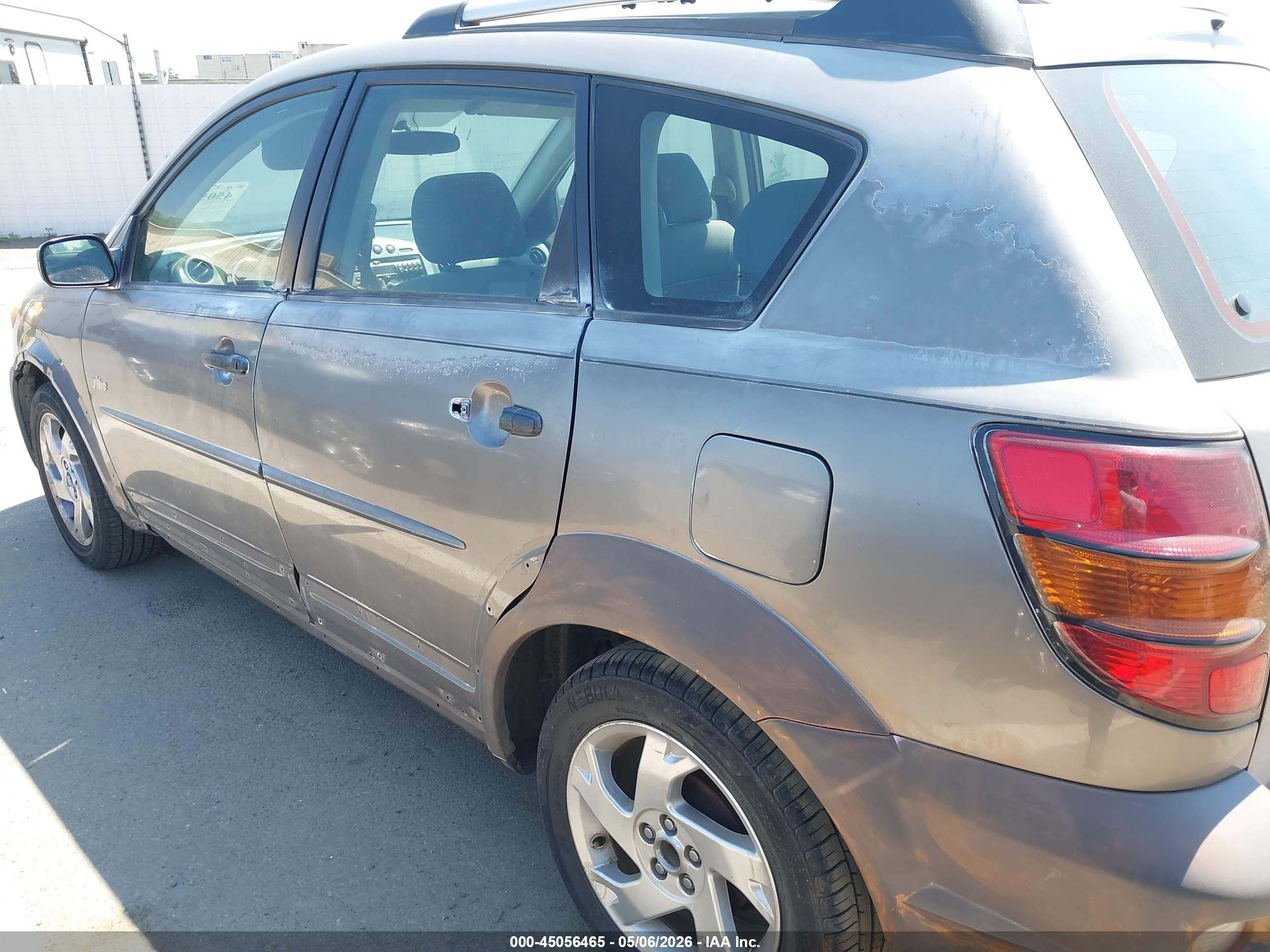 2004 Pontiac Vibe   Серый vin: 5Y2SL64844Z466860