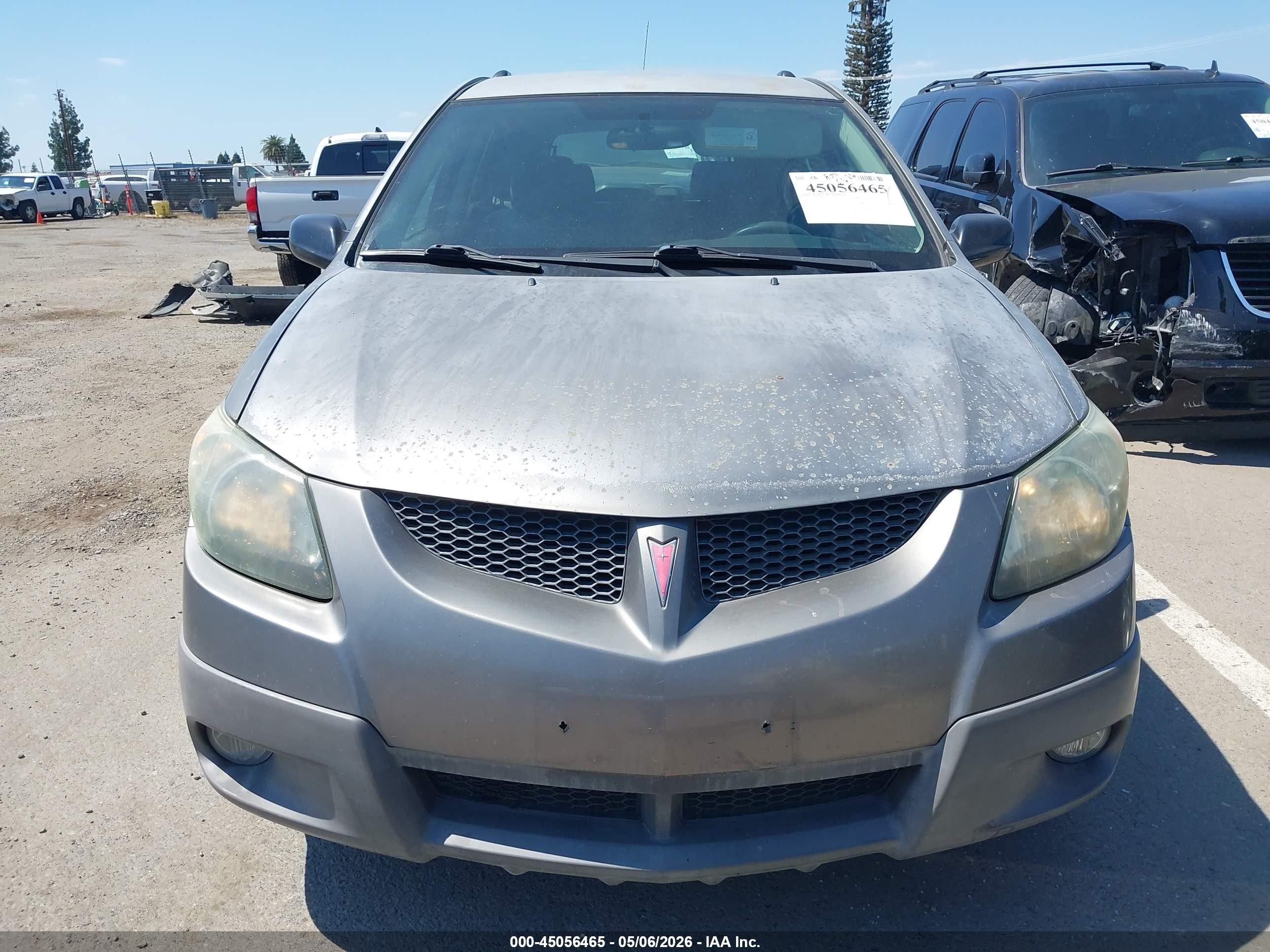 2004 Pontiac Vibe   Серый vin: 5Y2SL64844Z466860