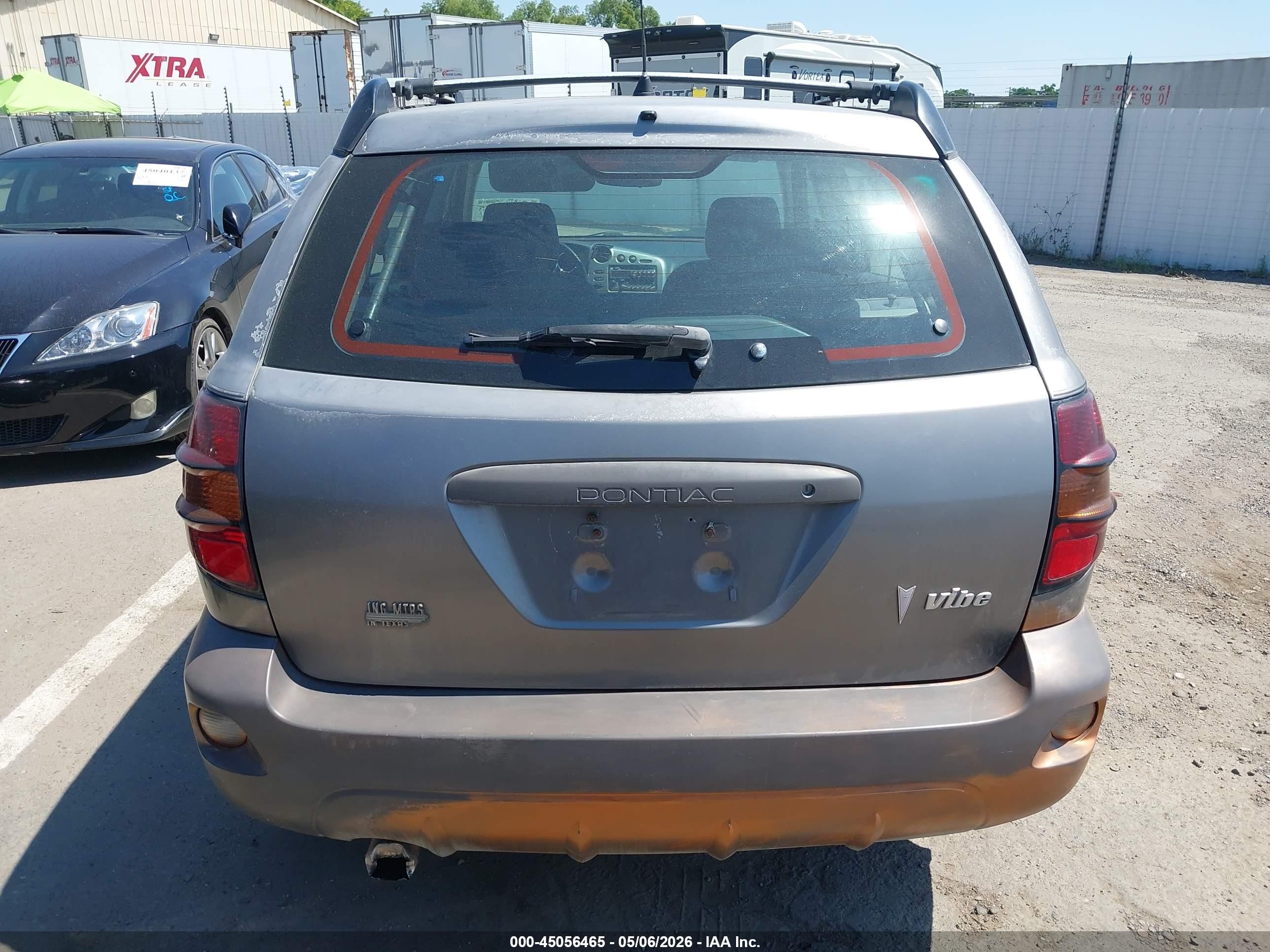 2004 Pontiac Vibe   Серый vin: 5Y2SL64844Z466860