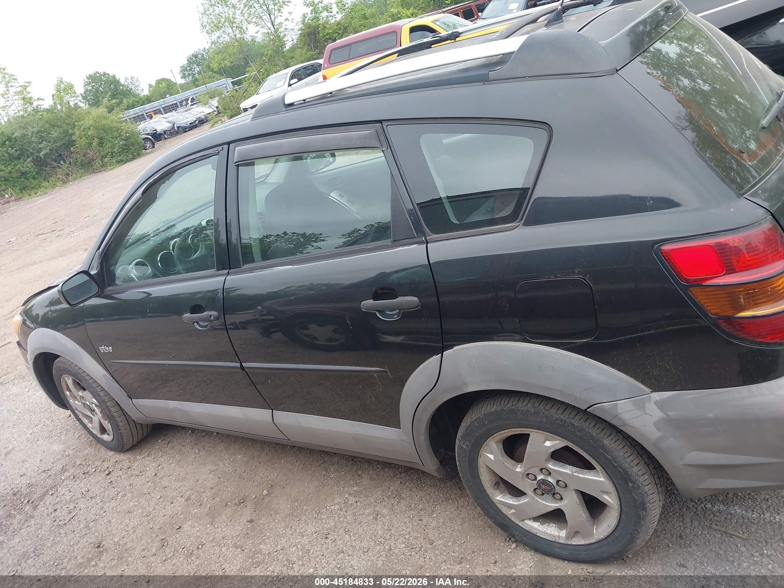2003 Pontiac Vibe   Black vin: 5Y2SL64863Z465417