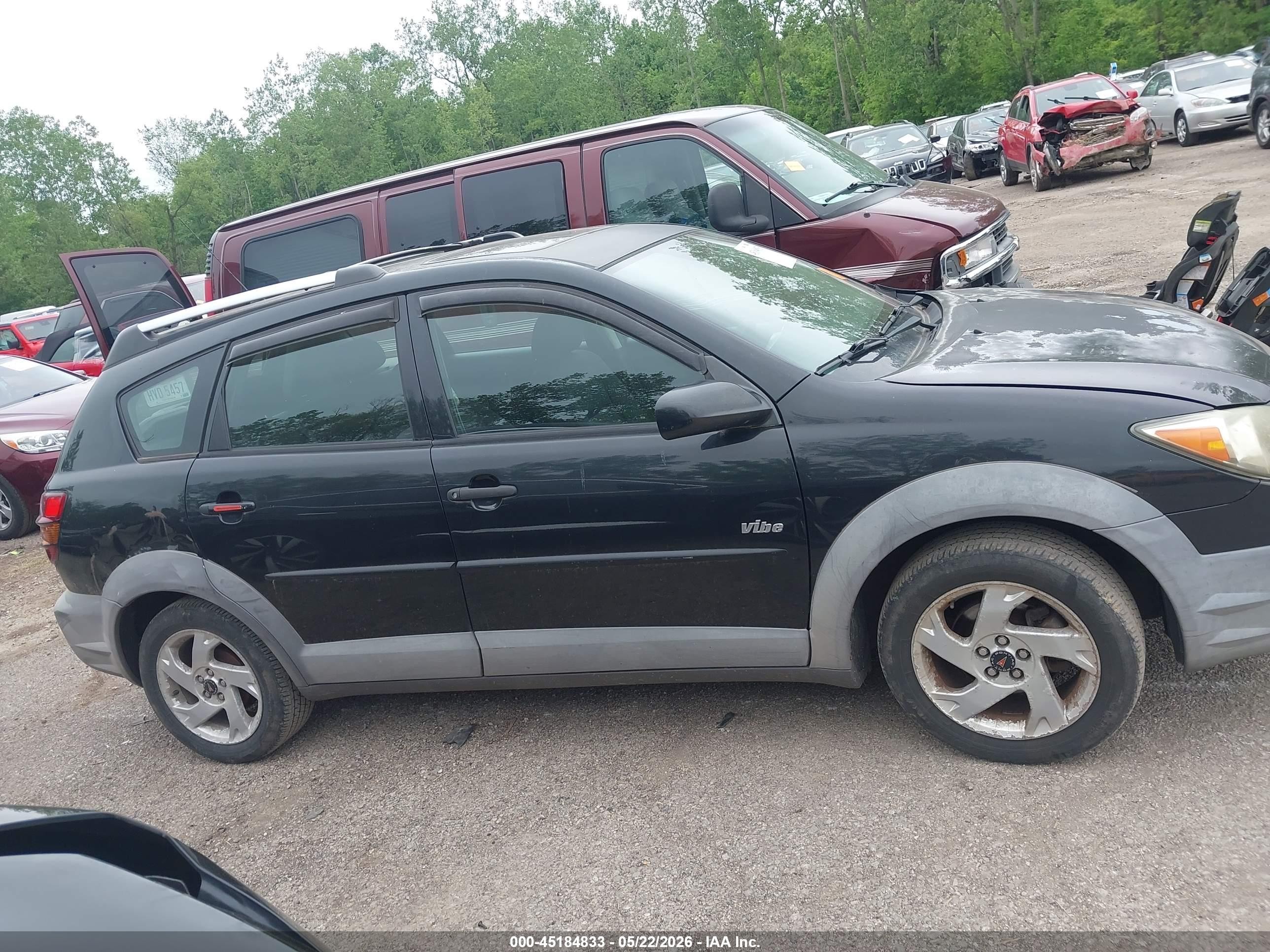 2003 Pontiac Vibe   Black vin: 5Y2SL64863Z465417